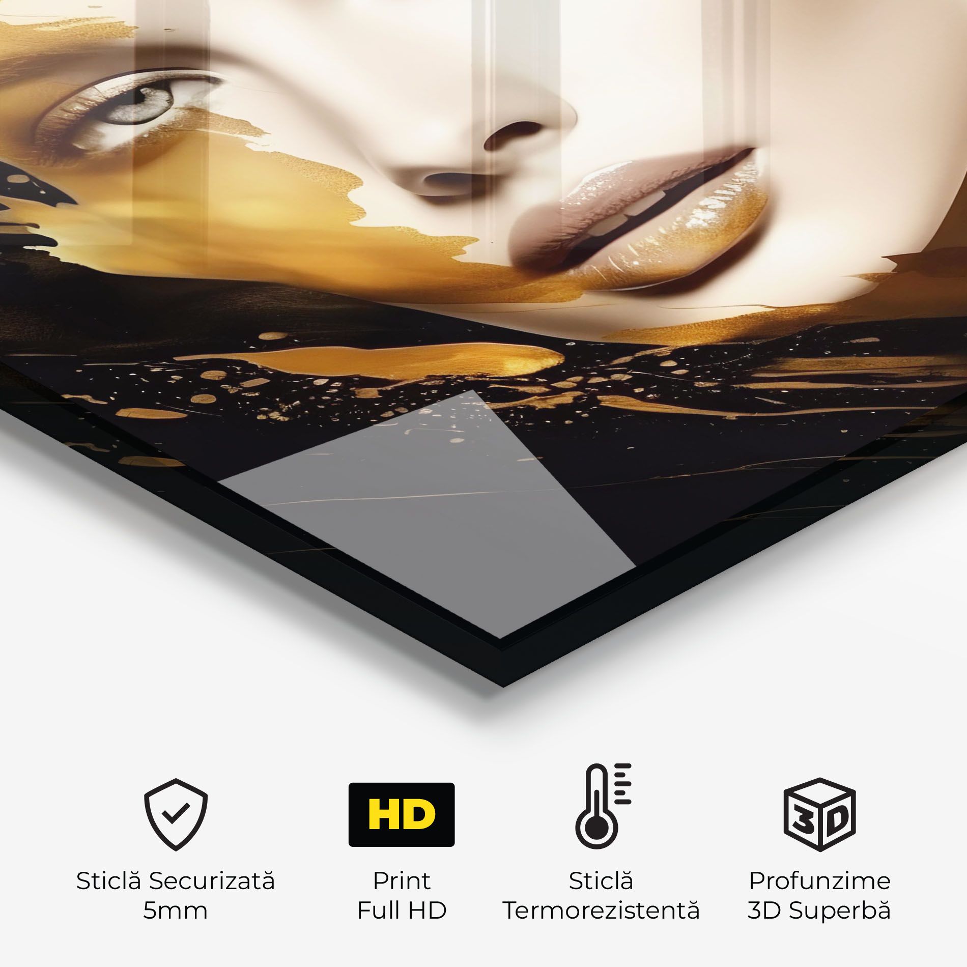 Blonde Gold Woman mockup 2