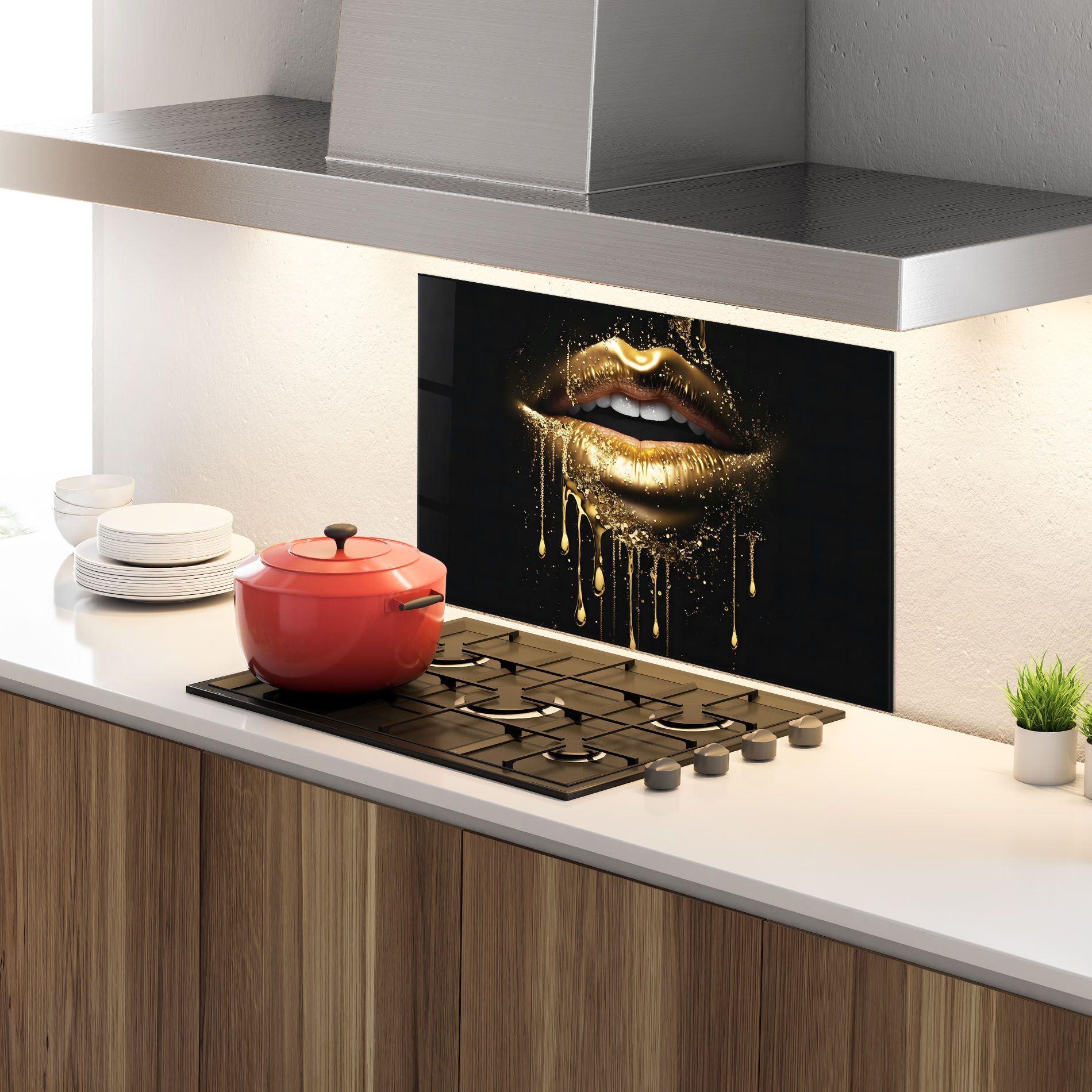 Golden Luxury Lips mockup 4