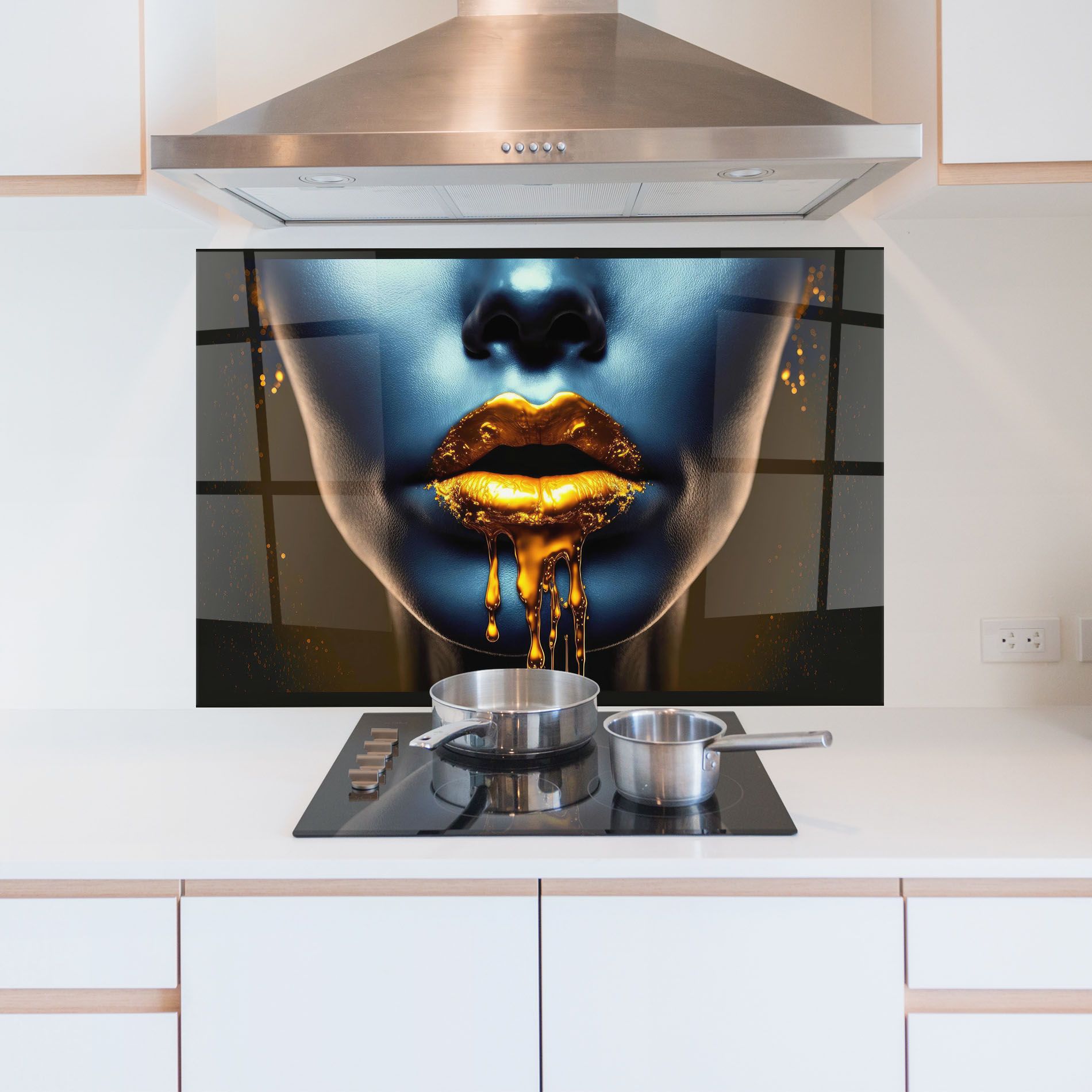 Gold Liquid Blue mockup 5