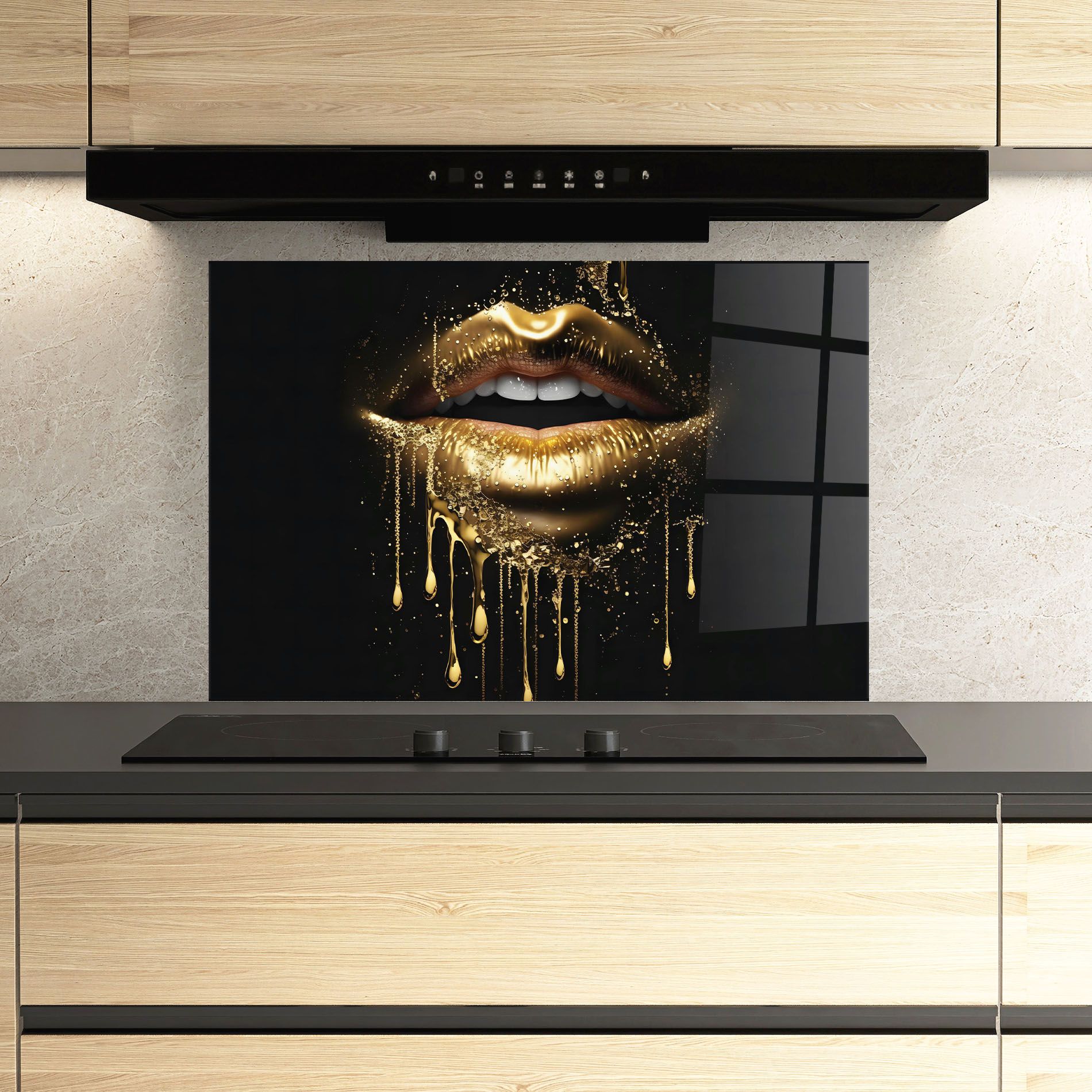 Golden Luxury Lips mockup 3