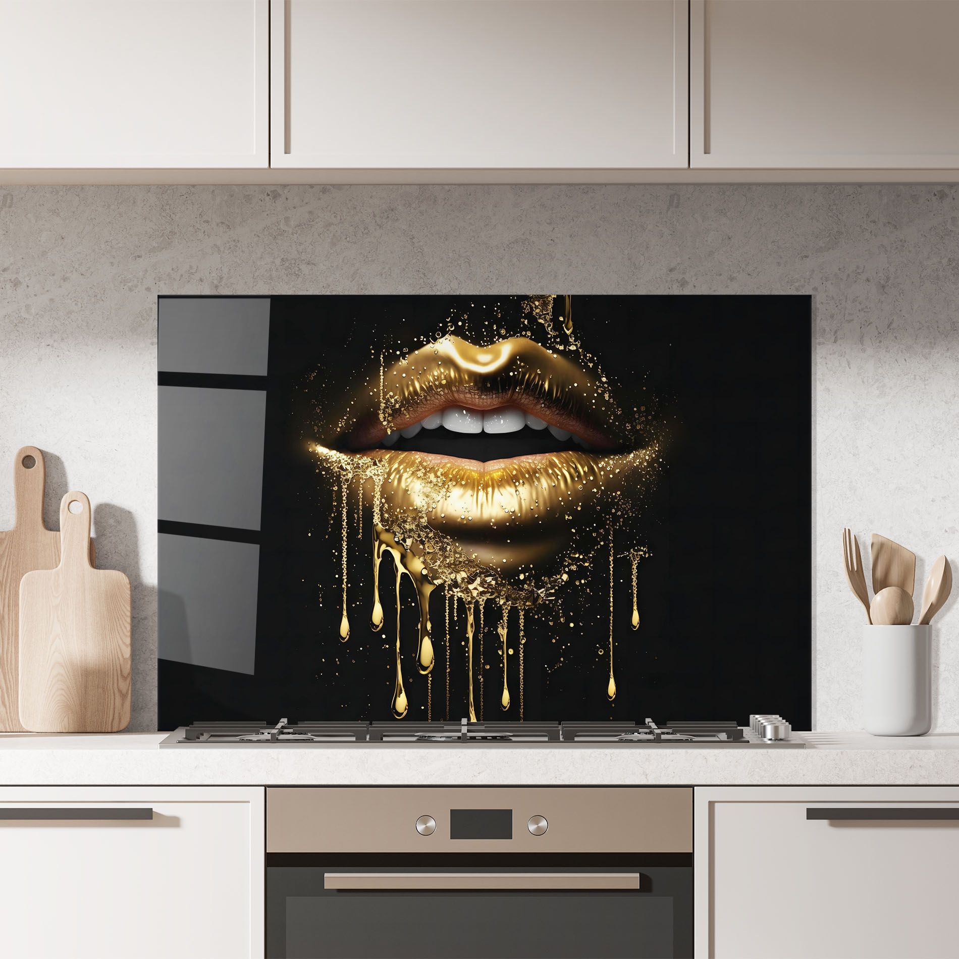 Golden Luxury Lips mockup 7