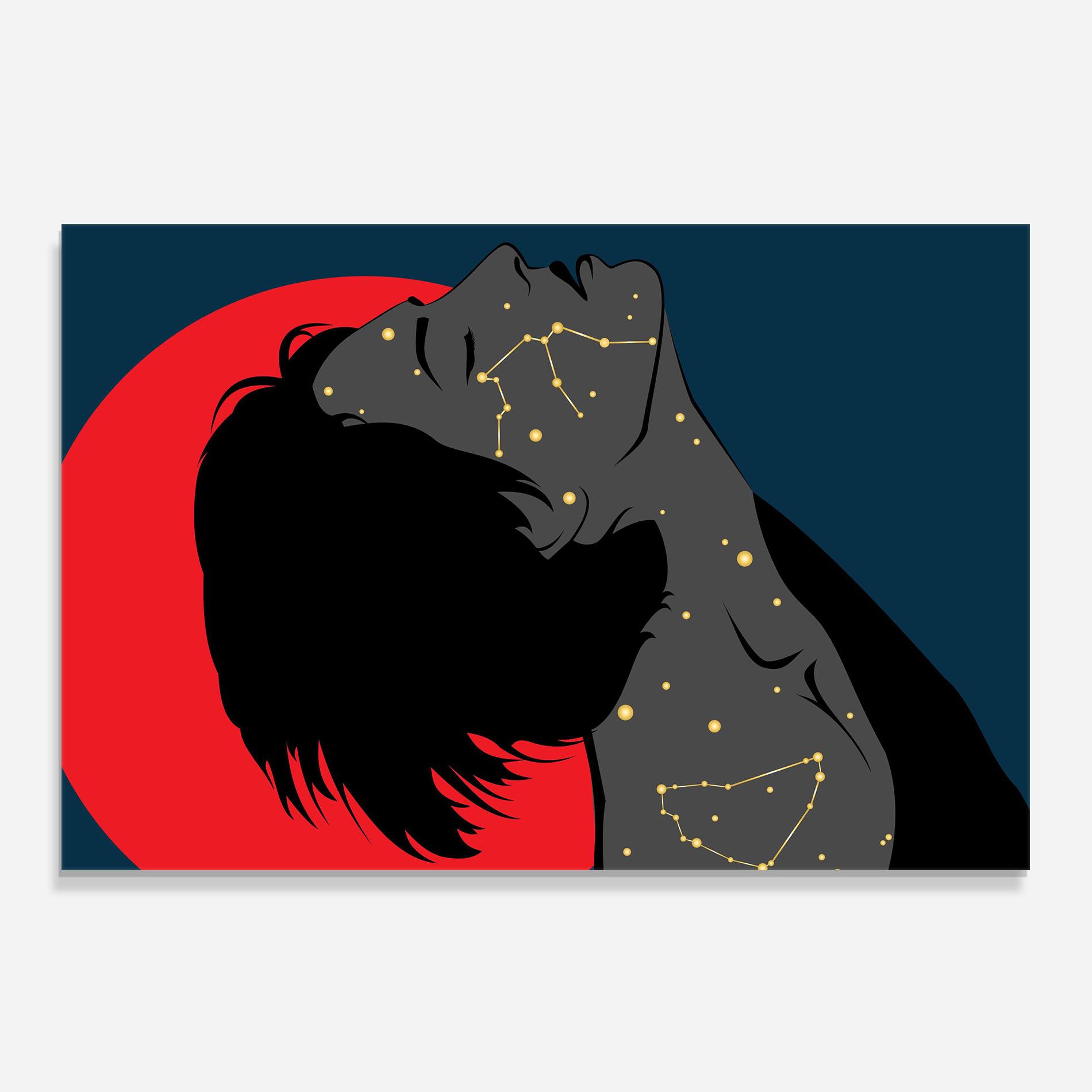 Panou Sticla Bucatarie Woman Galaxy mockup 0