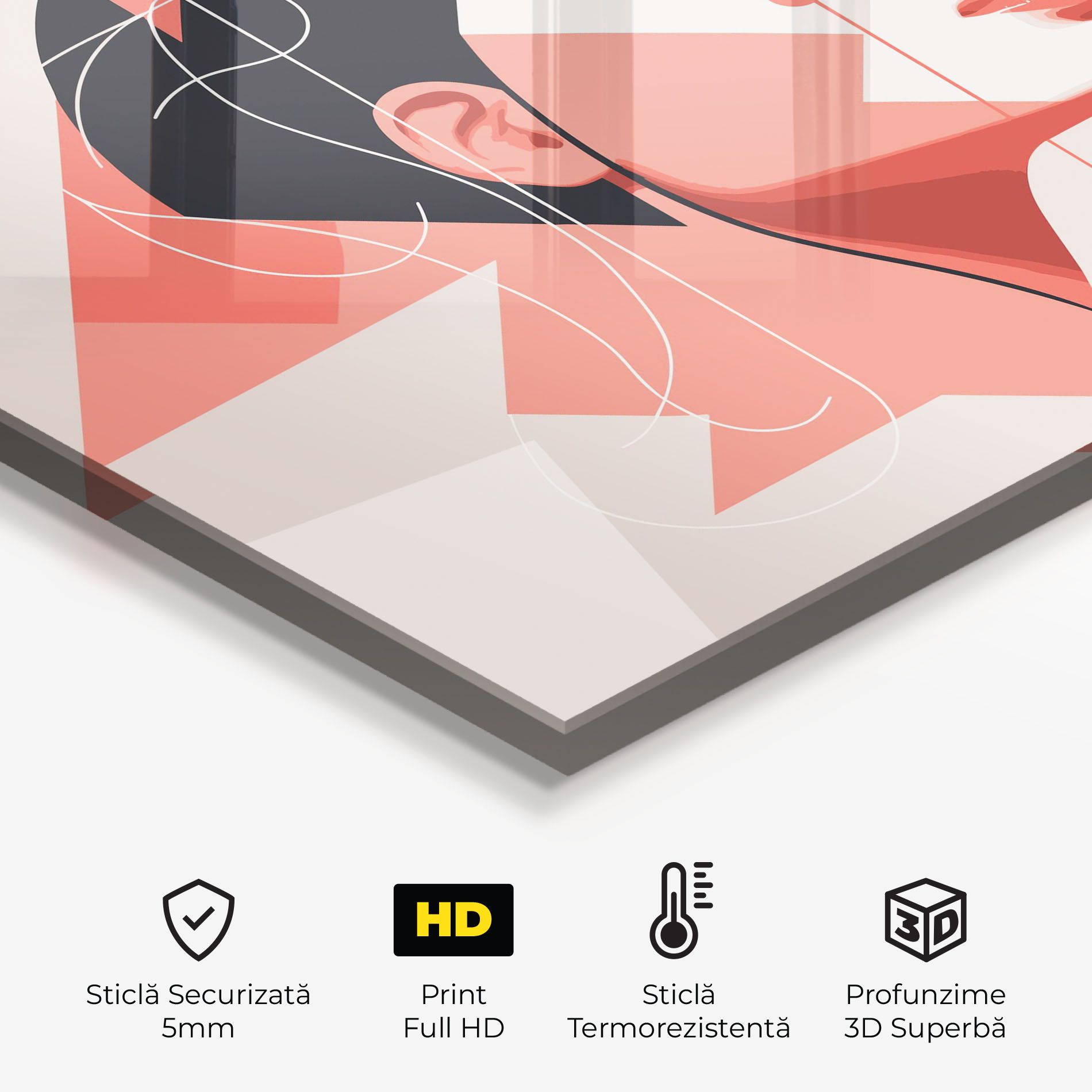 Pretty Abstract Face mockup 2