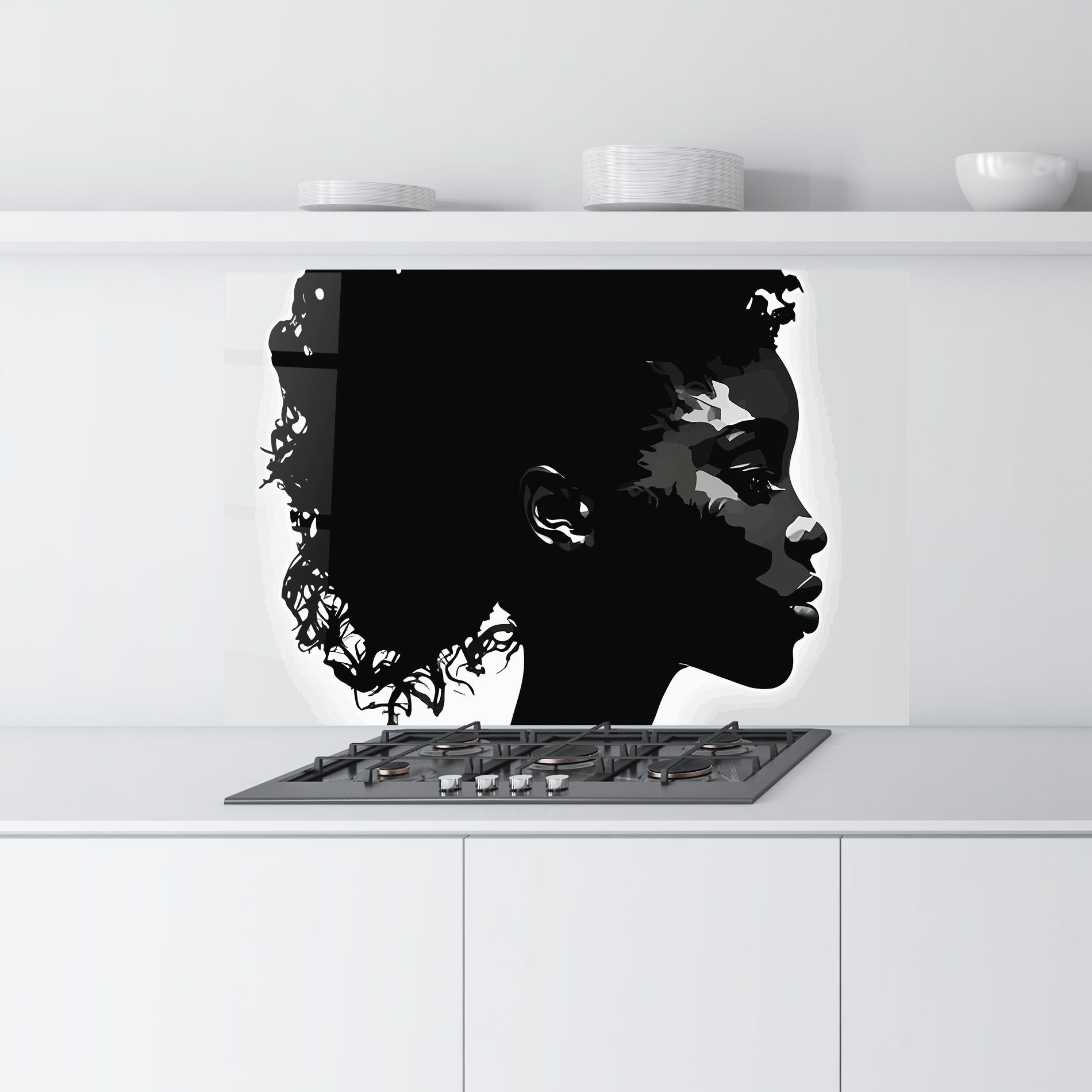 Black African Woman mockup 9