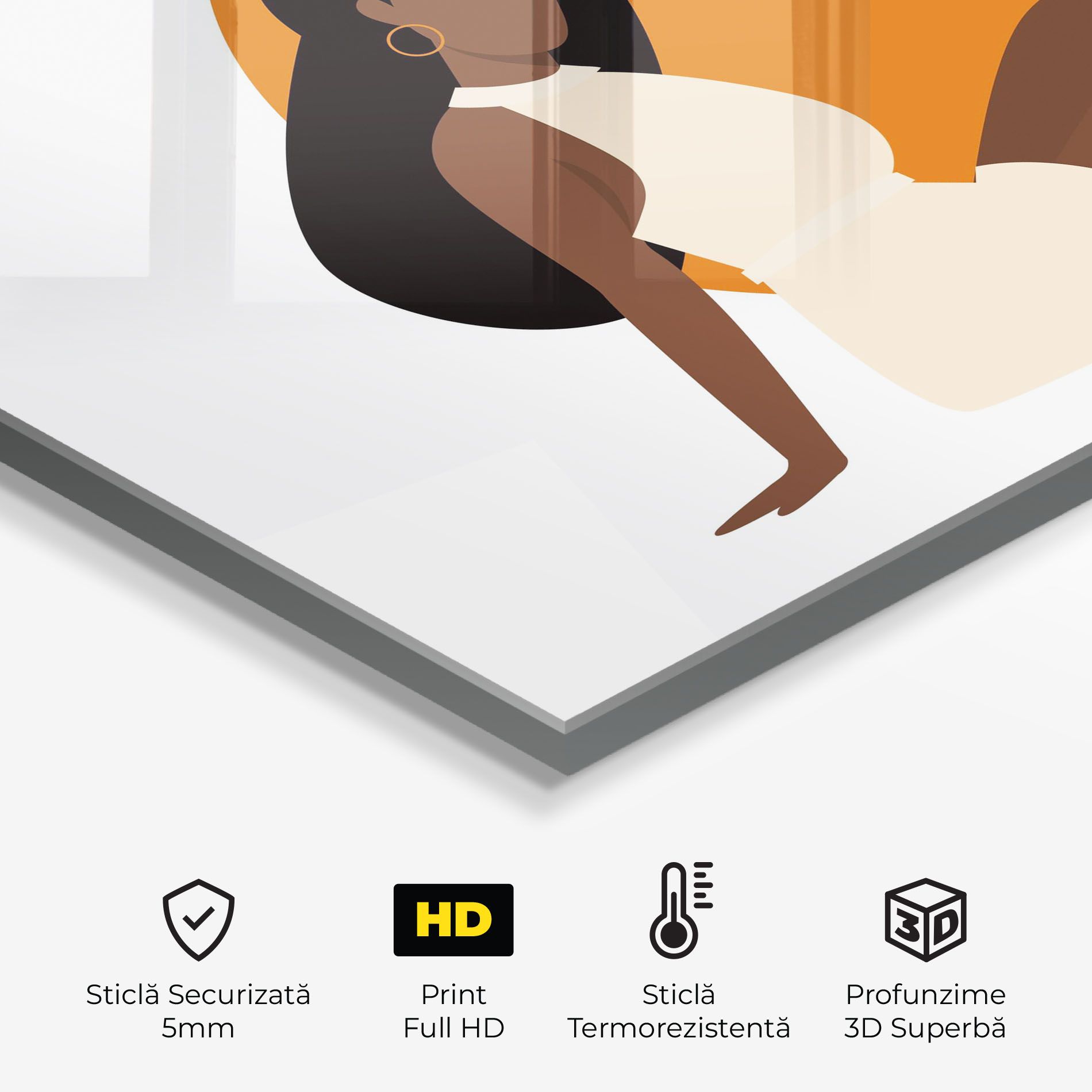 African Woman Dress mockup 2