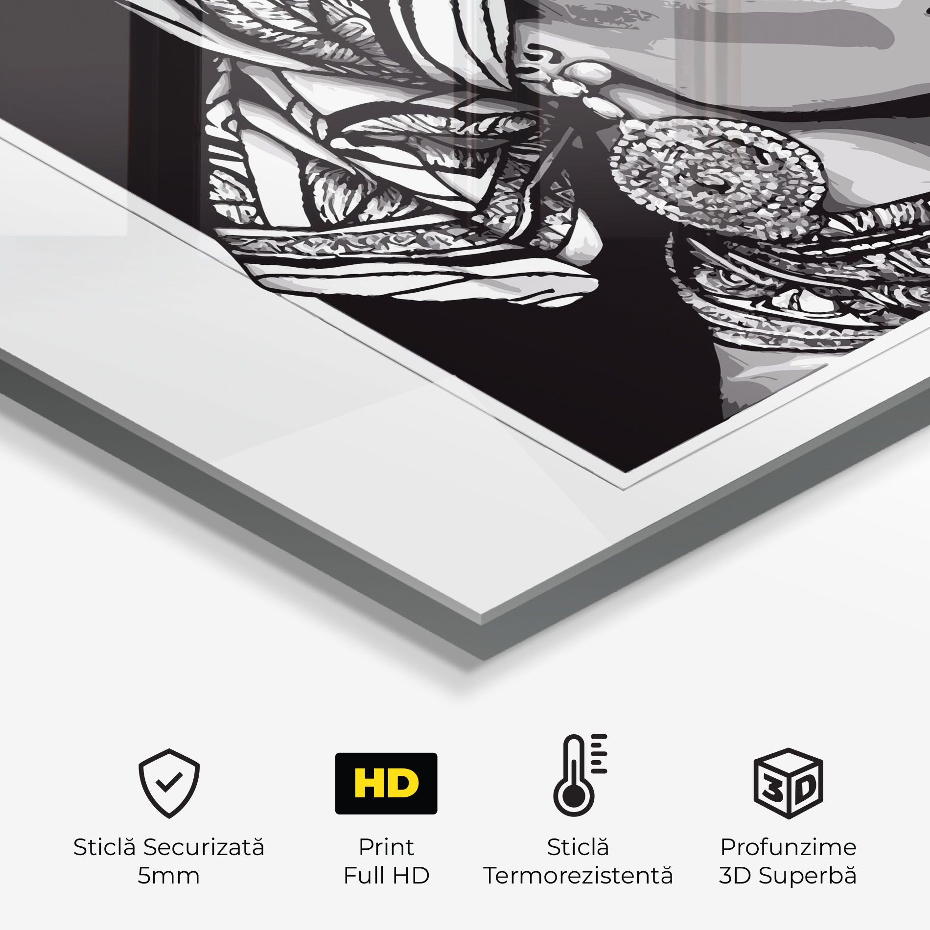 Beautiful African Lady mockup 2