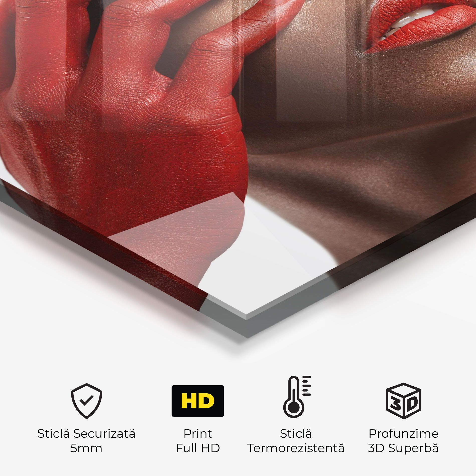 Red Hands Woman mockup 2