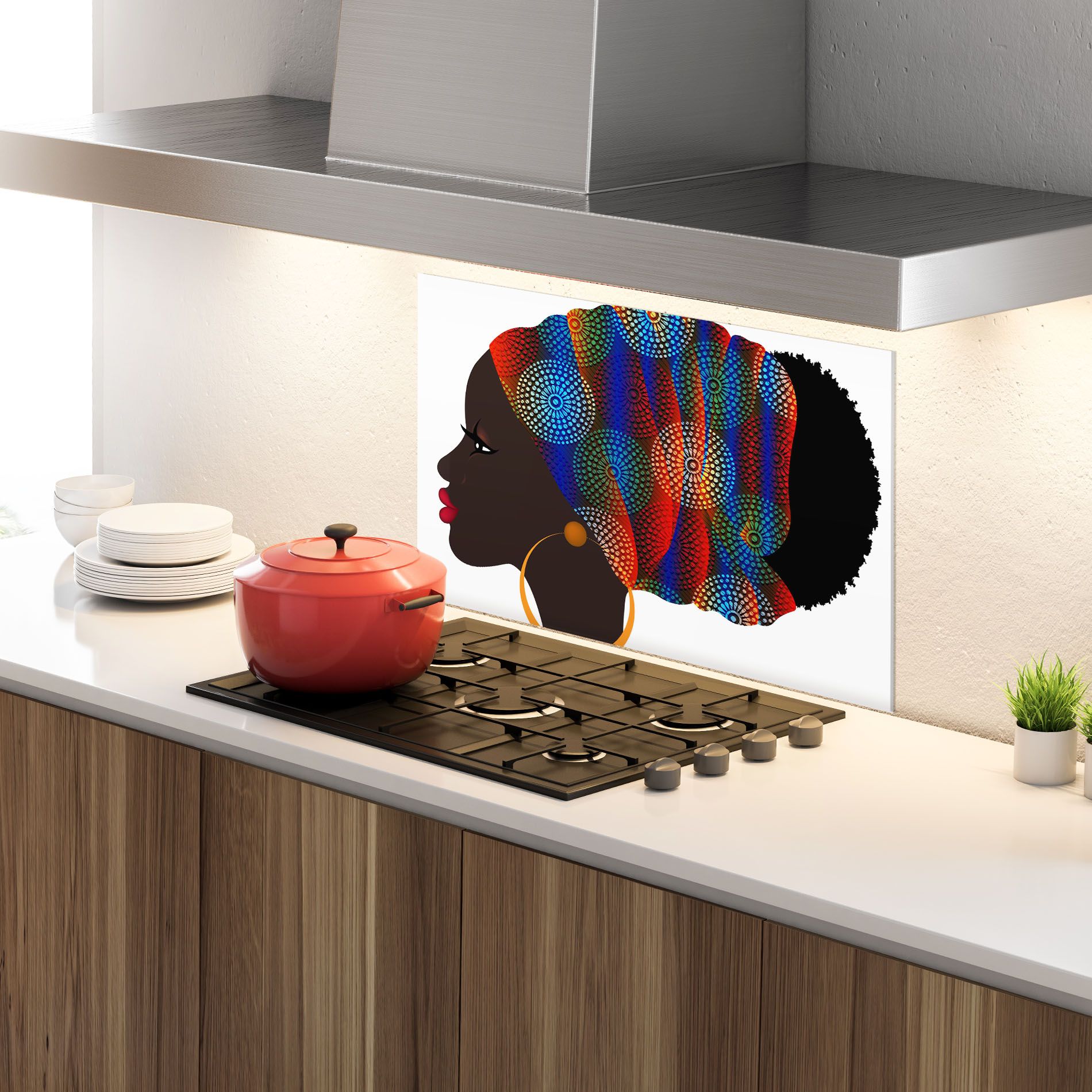 Afro Hairstyle mockup 4