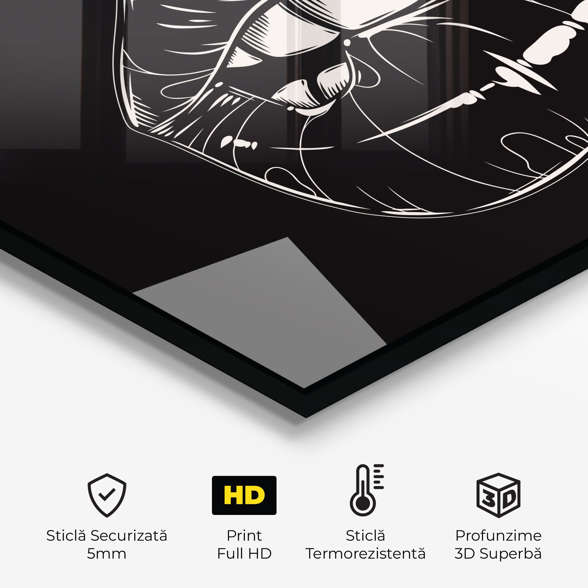 Lips On Black Art mockup 2