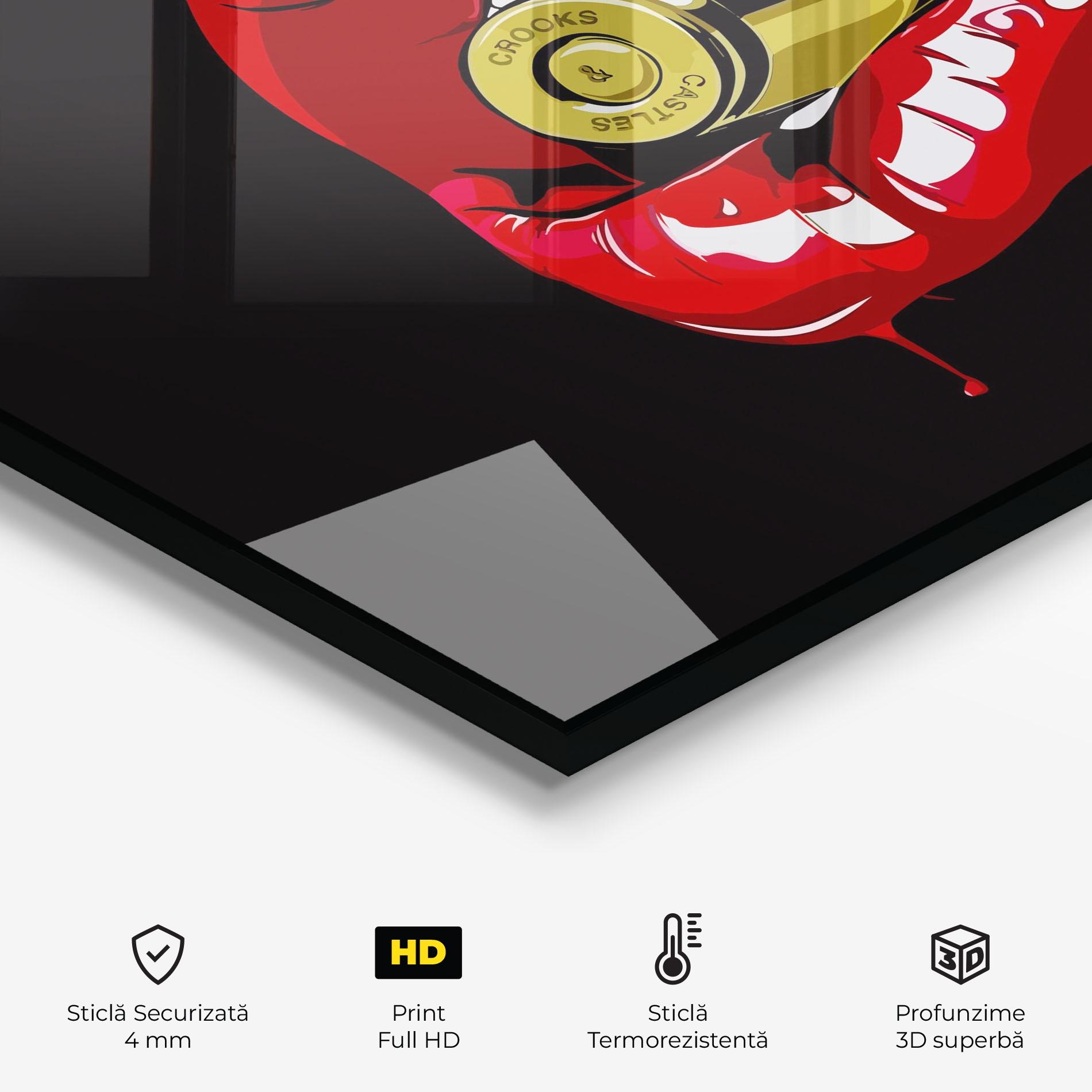 Panou Sticla Bucatarie Bullet Lips mockup 2