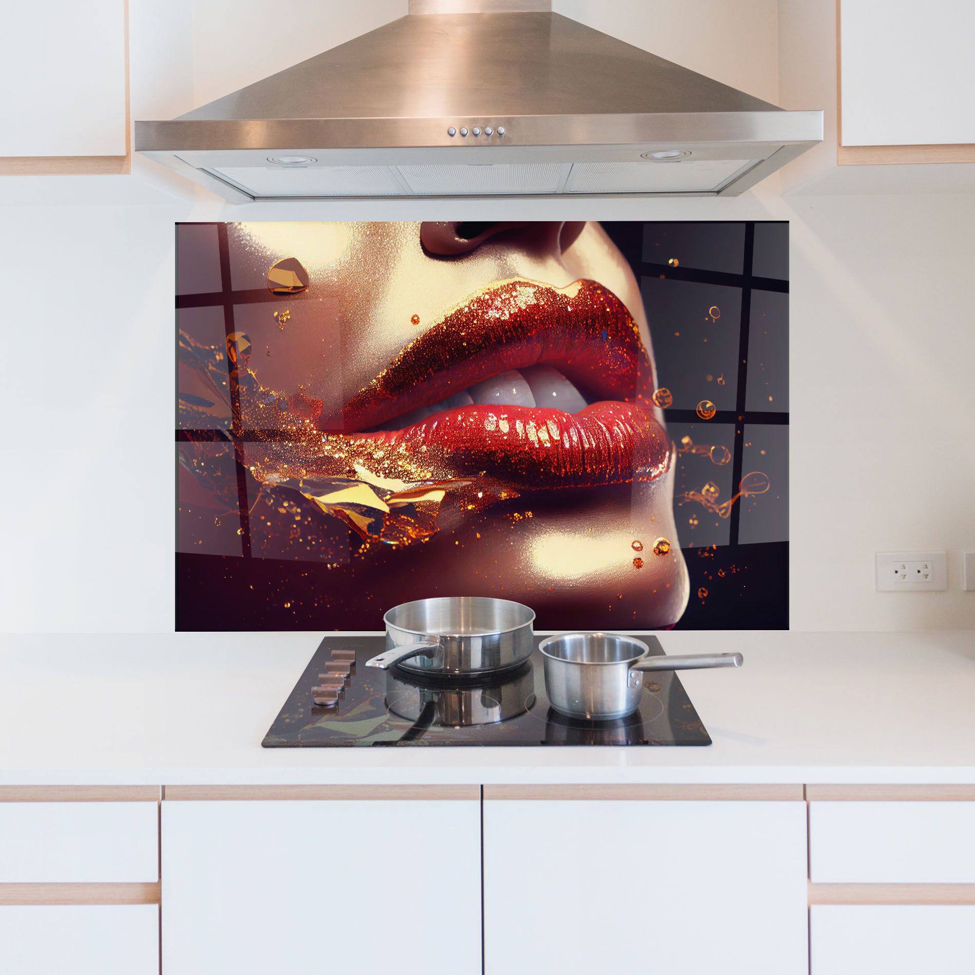 Gold Glitter Lips mockup 5