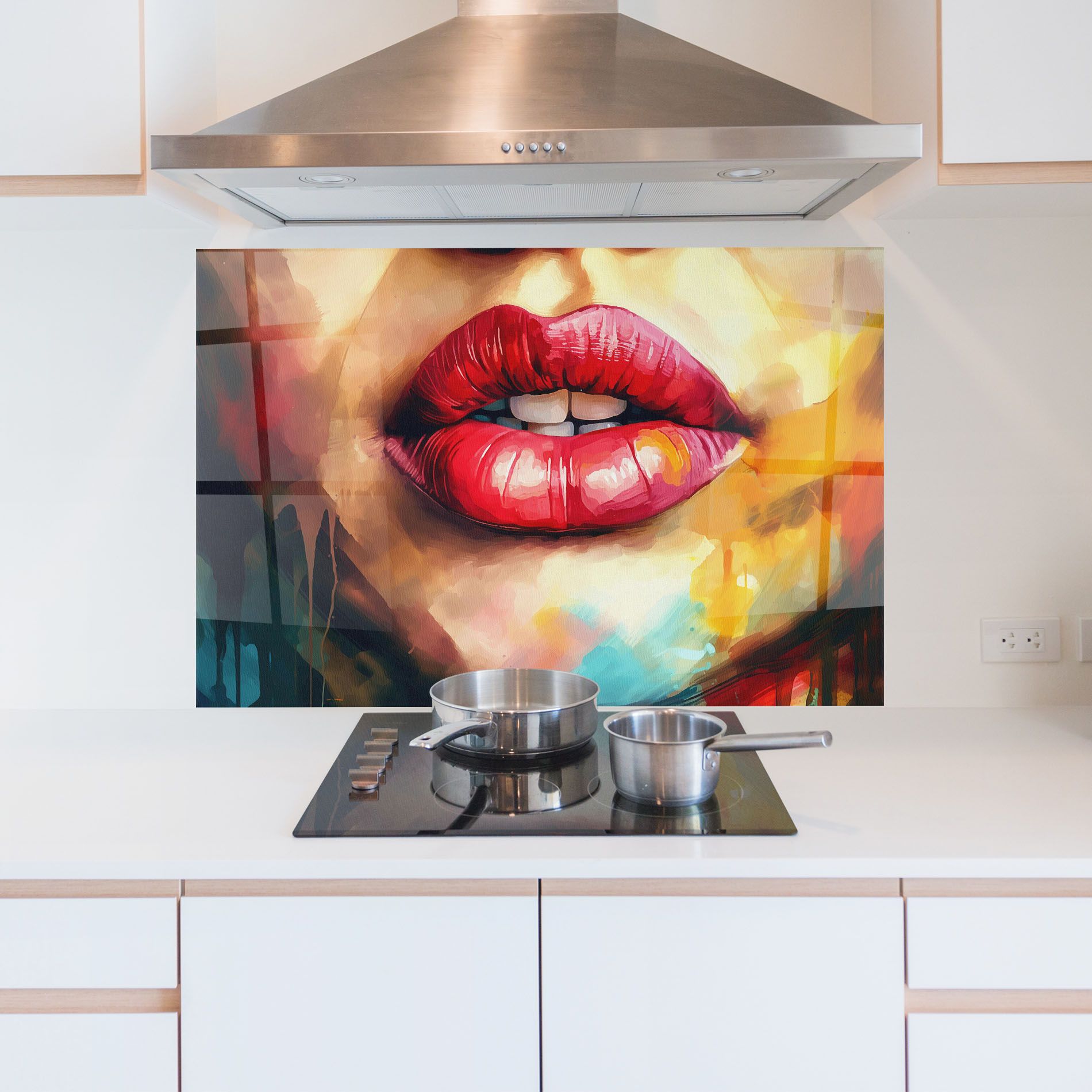 Painting Texture Lips mockup 5