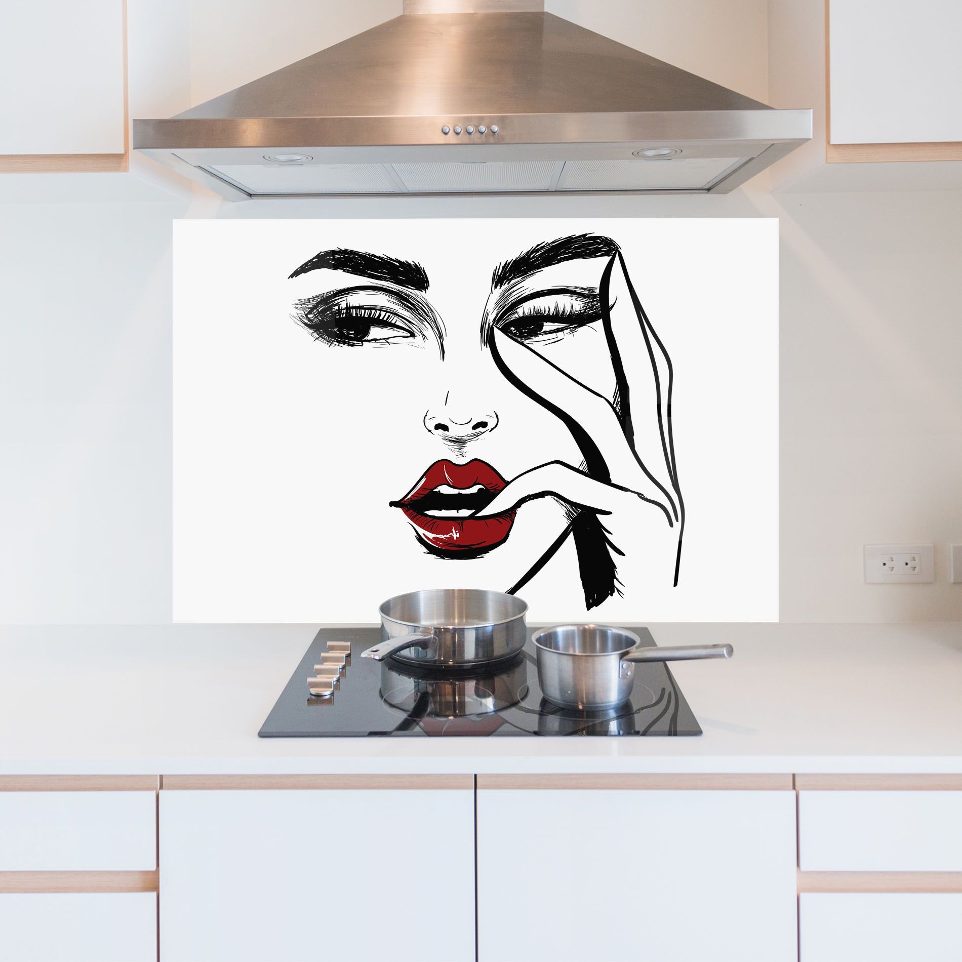 Red Lips Looking mockup 5