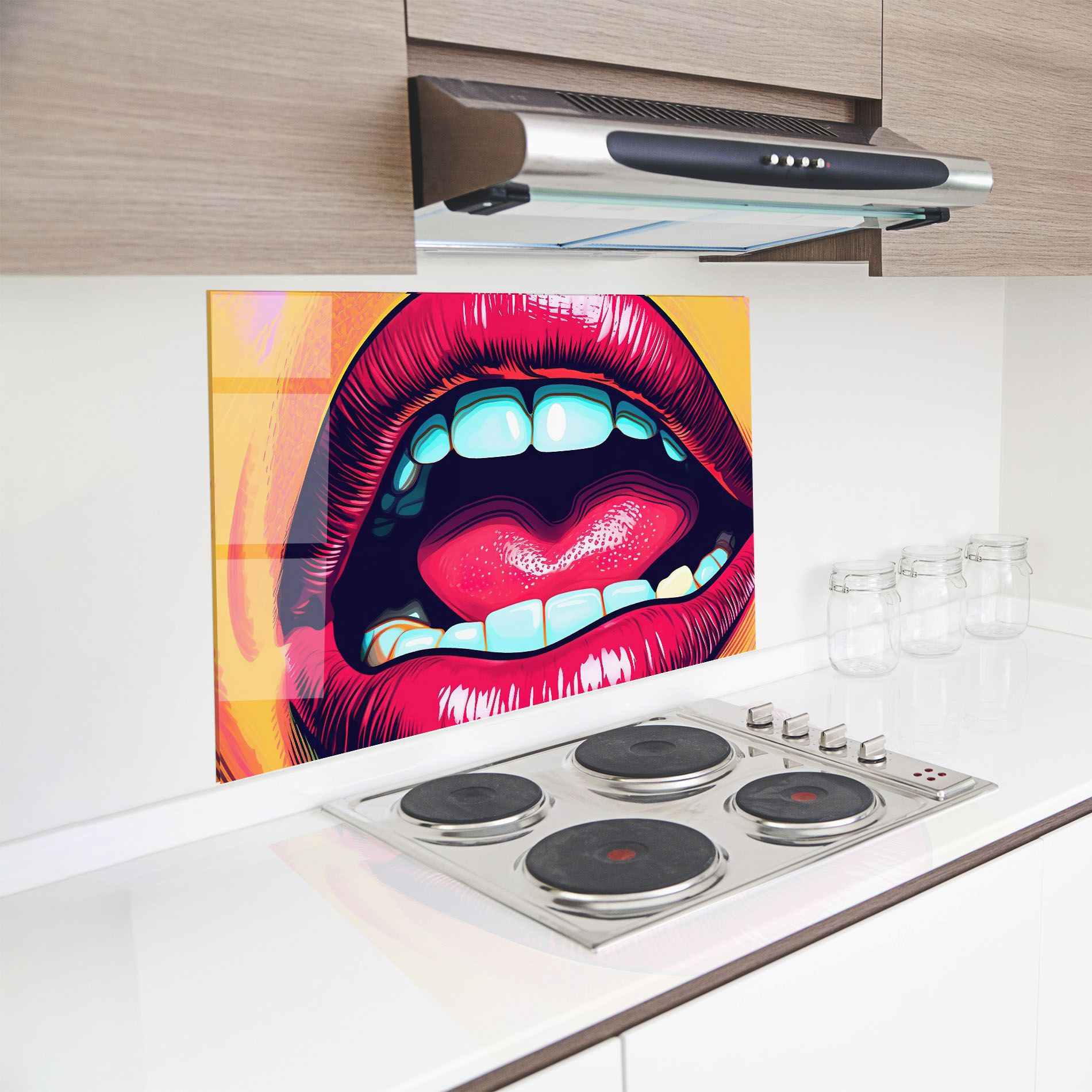 Lips Pop Art mockup 8