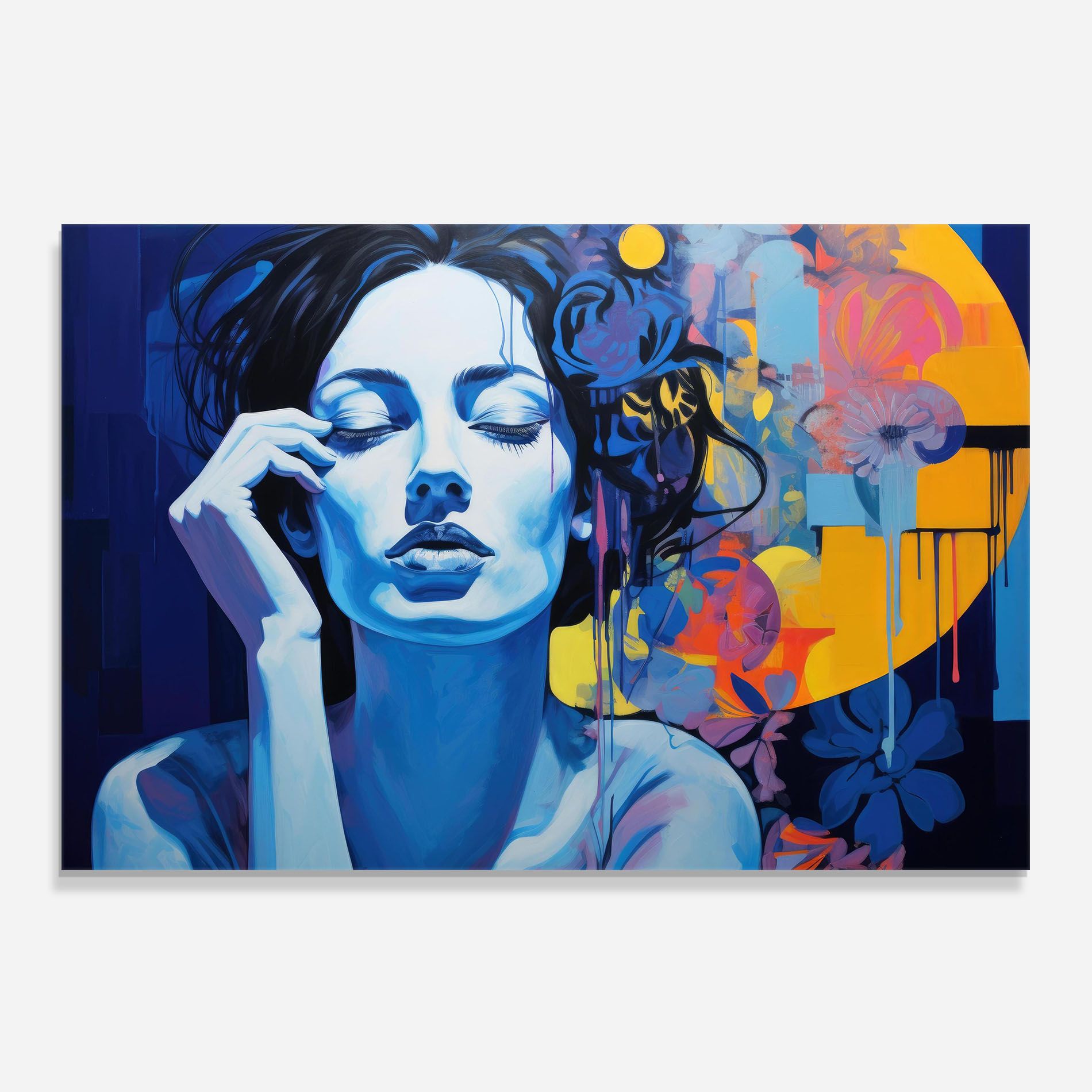 Photographic Blue Image mockup 0