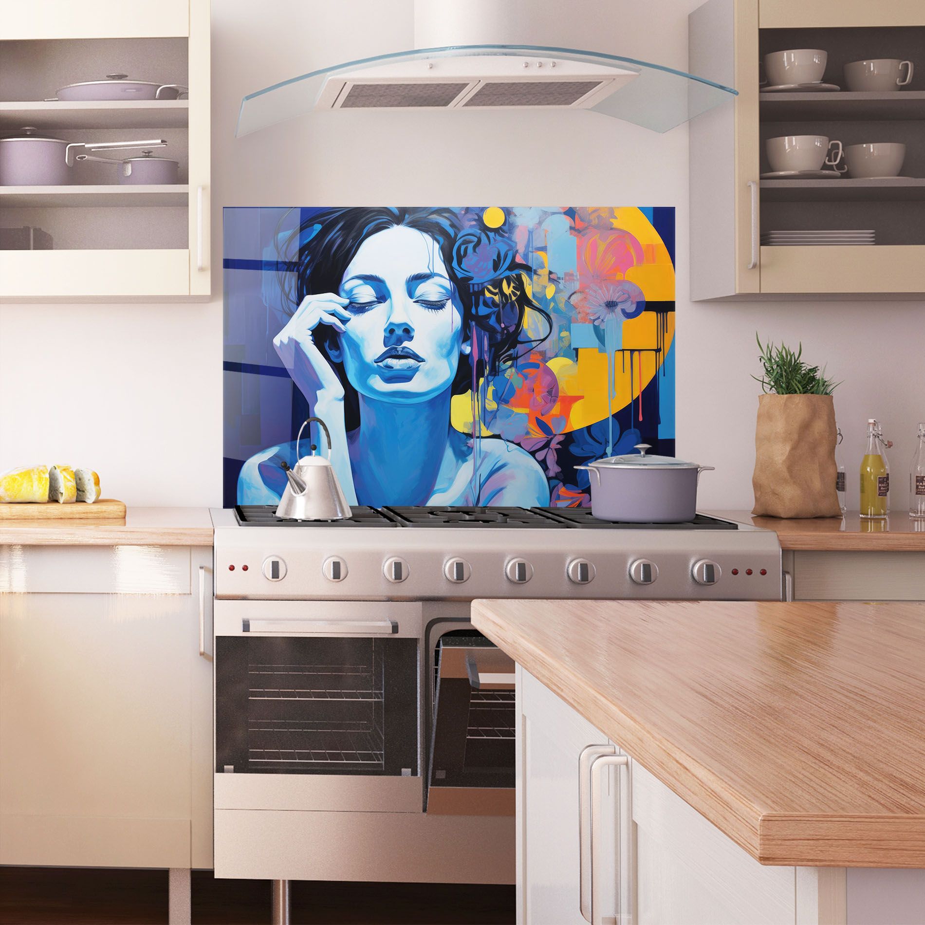 Photographic Blue Image mockup 1