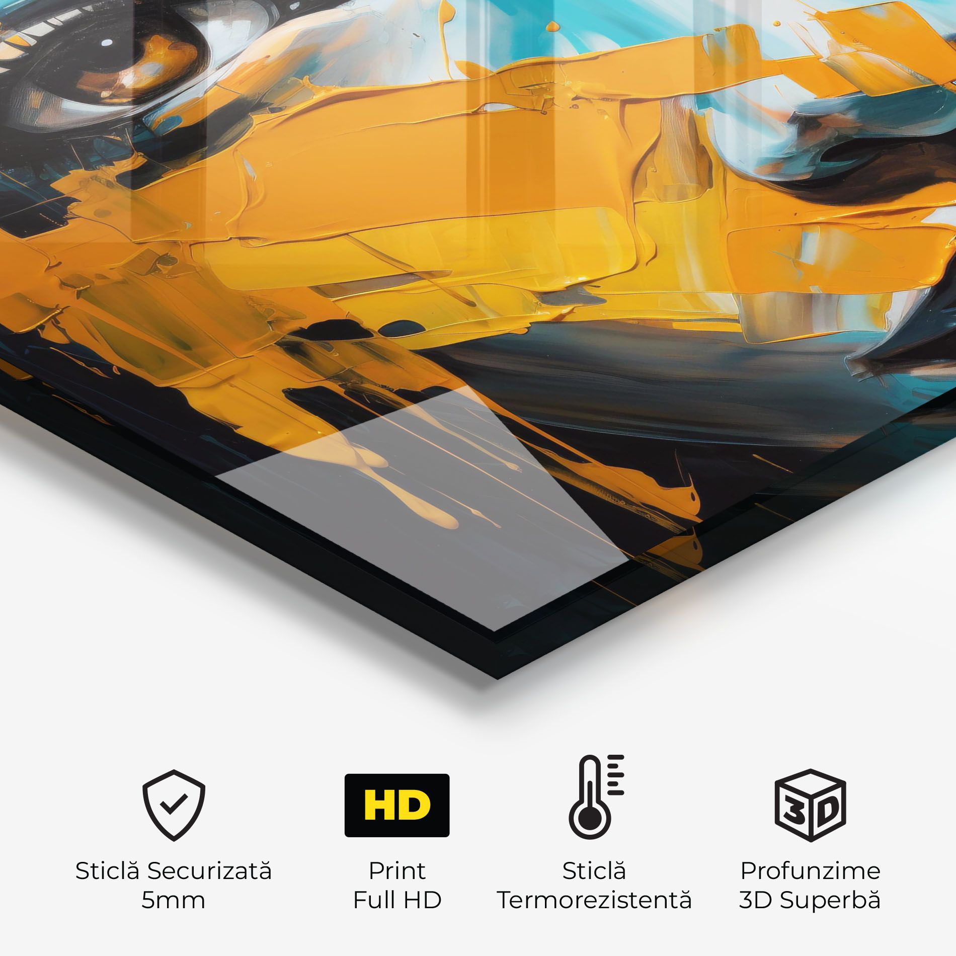 Orange Paint Portrait mockup 2