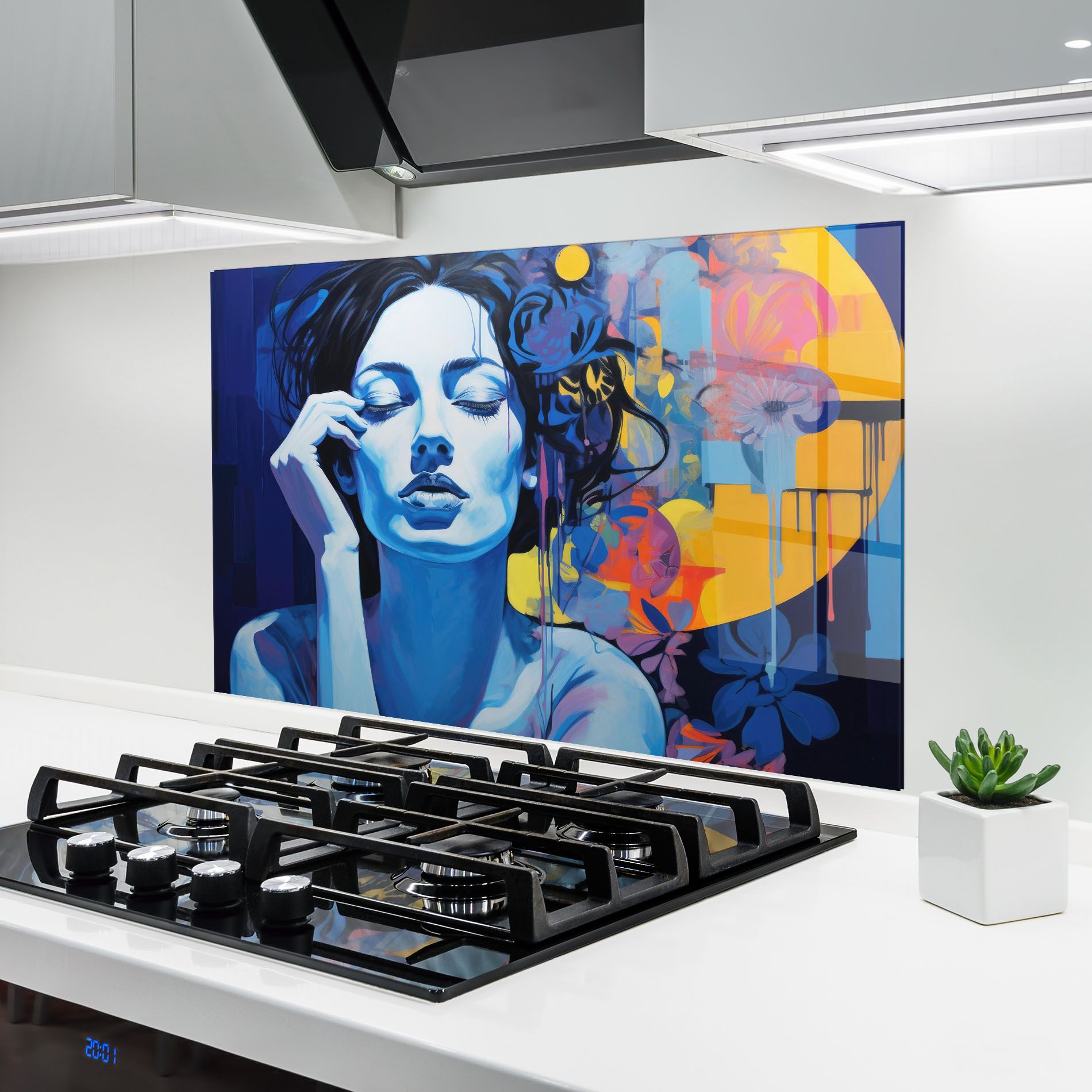 Photographic Blue Image mockup 6