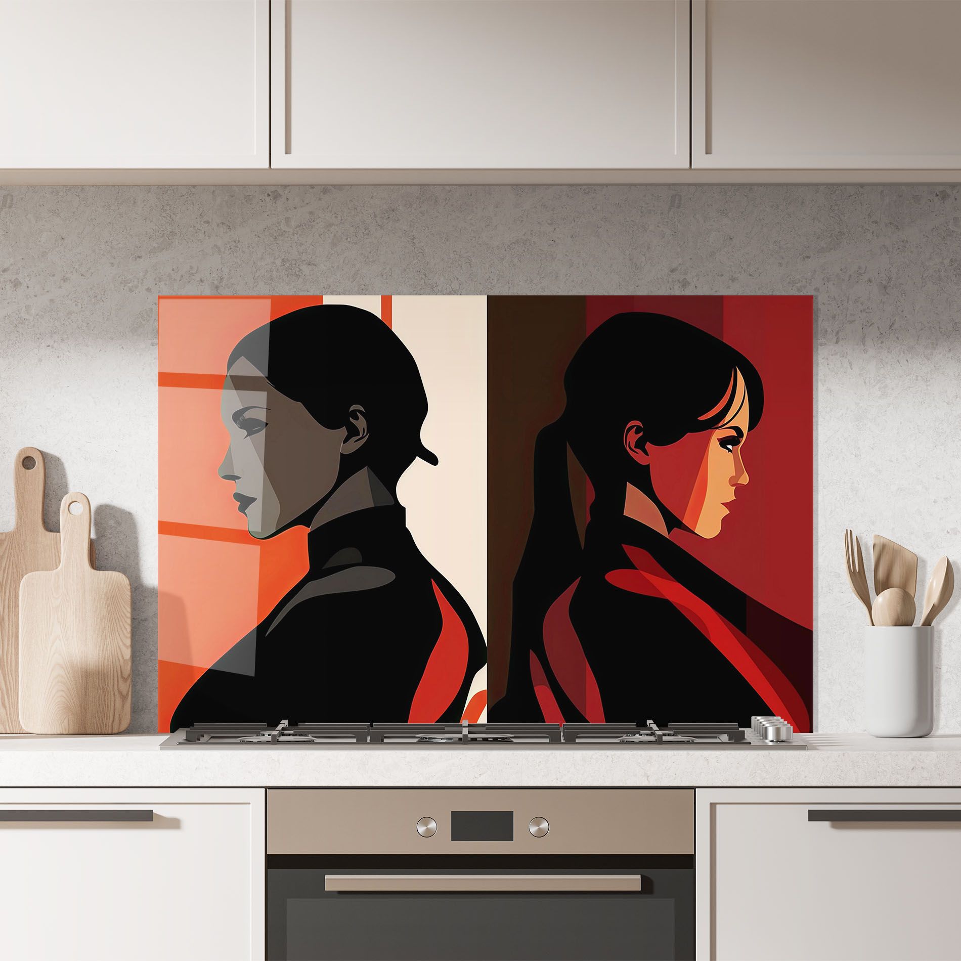 Graphical Portrait mockup 7