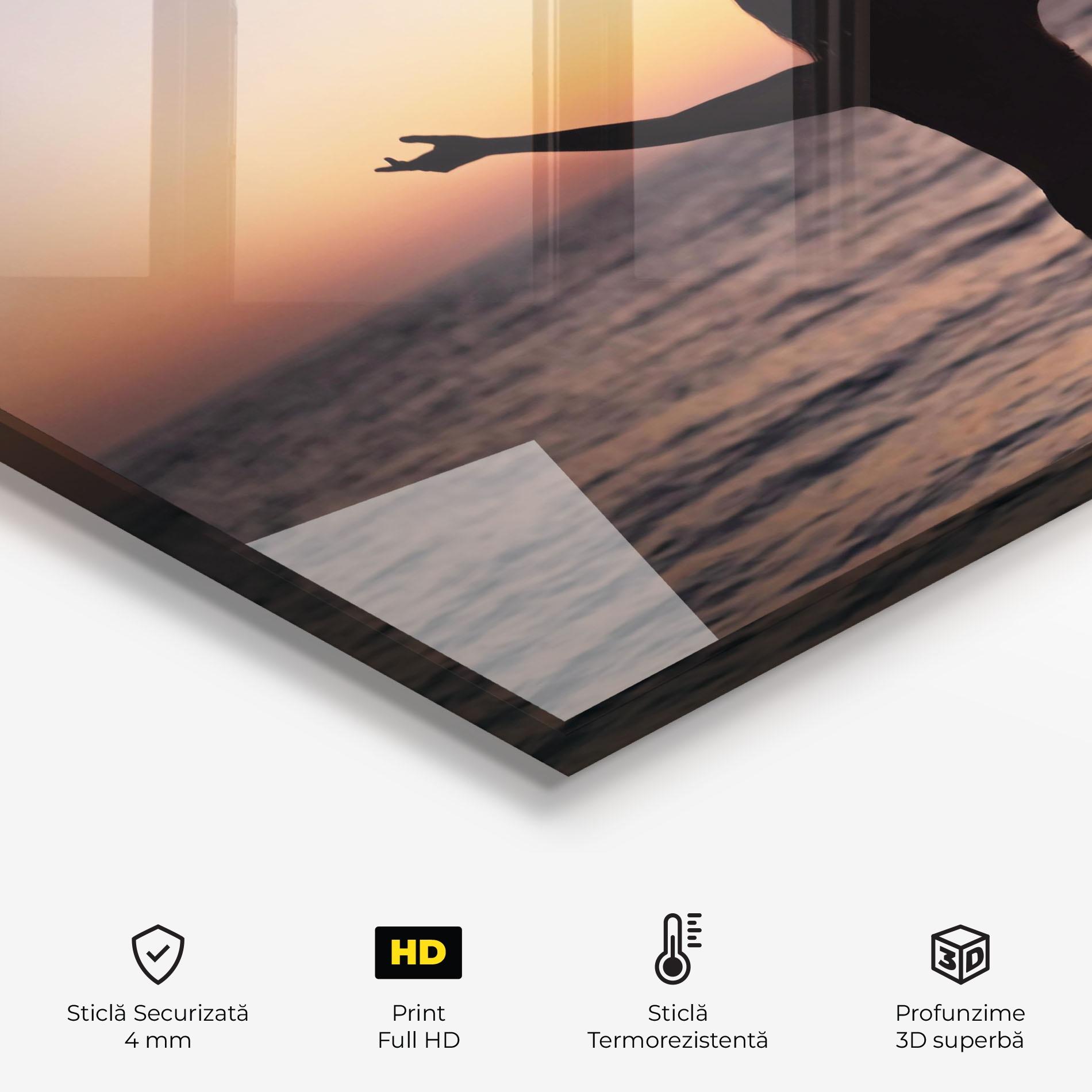 Panou Sticla Bucatarie Feeling Freedom mockup 2