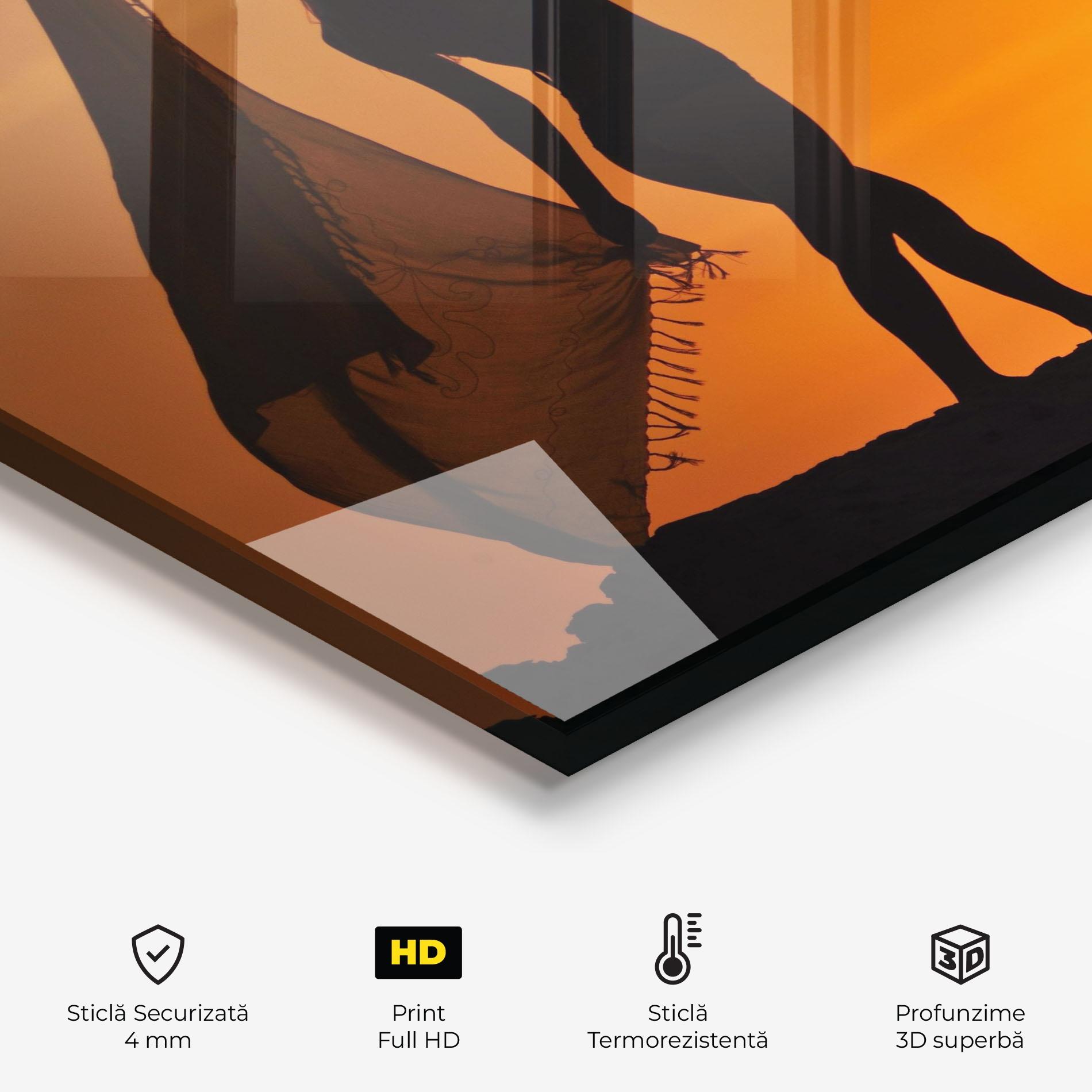 Panou Sticla Bucatarie Pareo Raised Sunset mockup 2