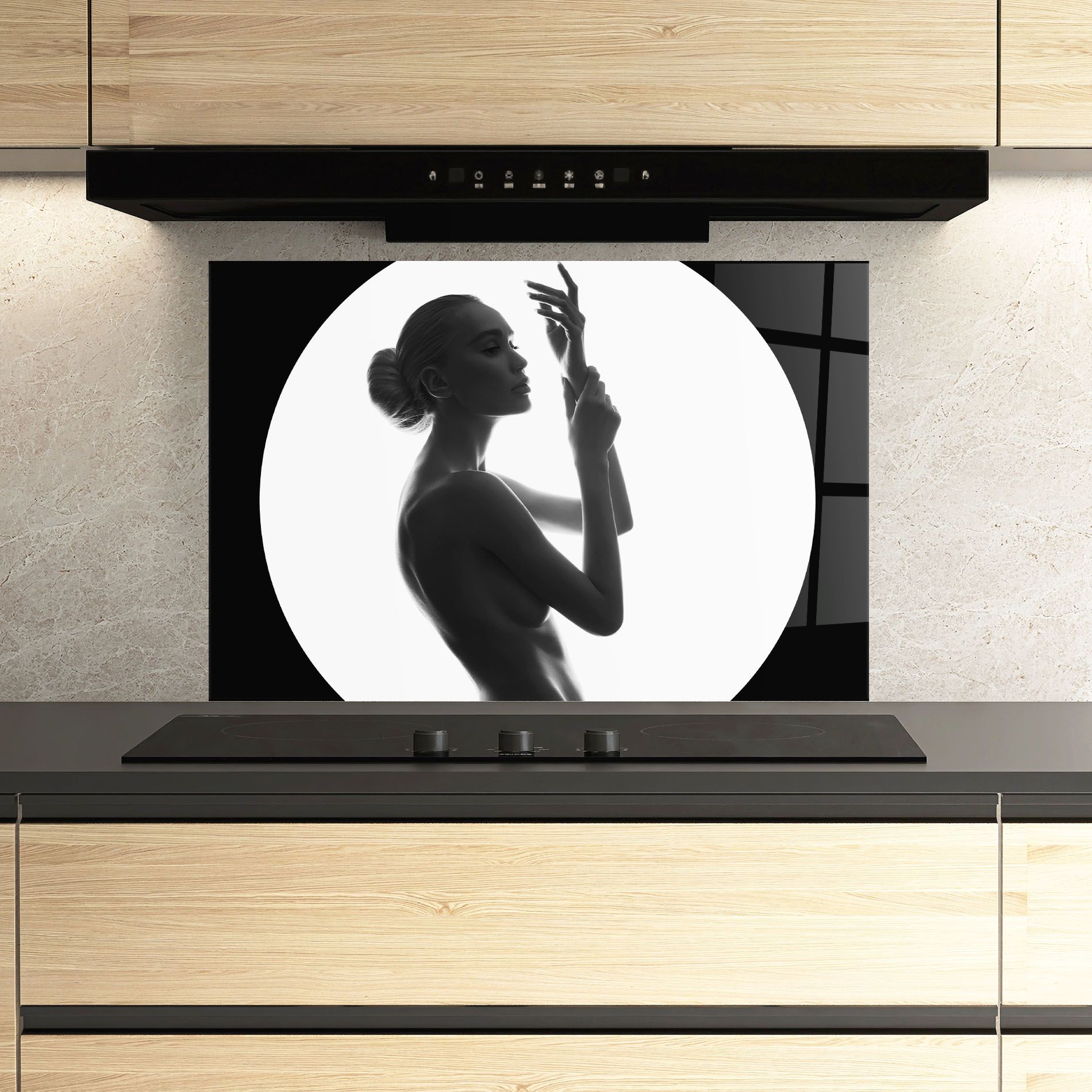 Circle Woman Body mockup 3