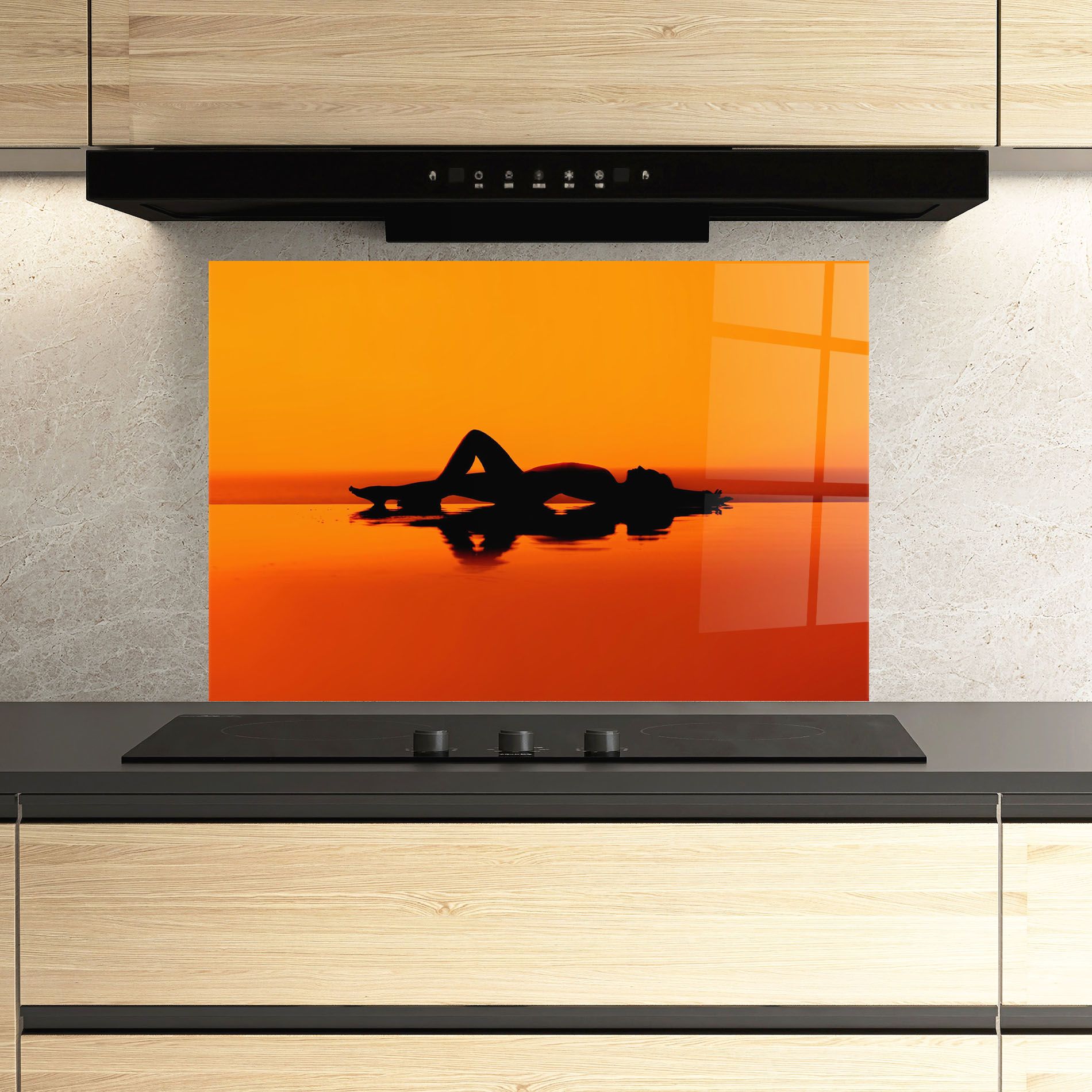 Pool Sunset mockup 3