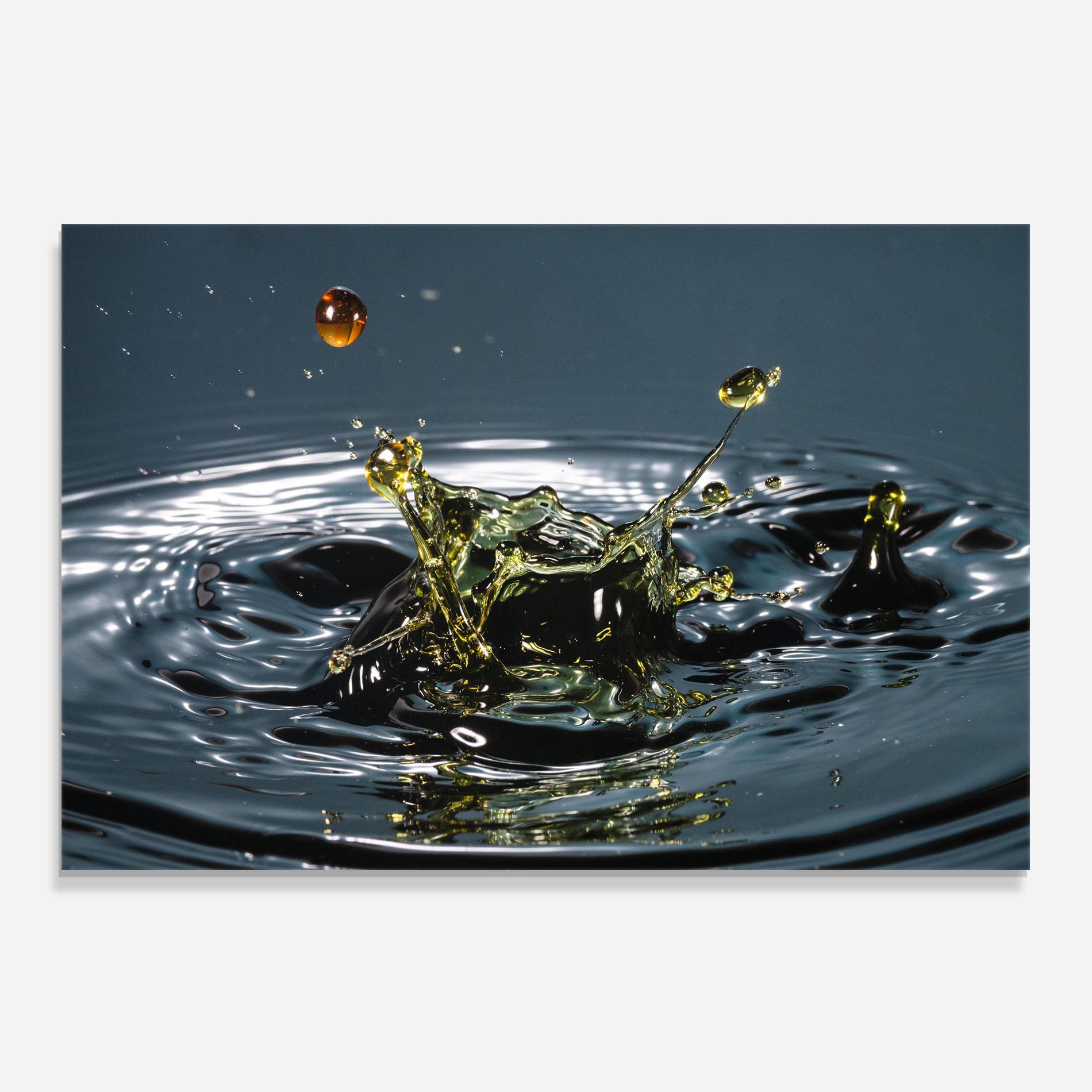 Panou Sticla Bucatarie Beautiful Life Water mockup 0