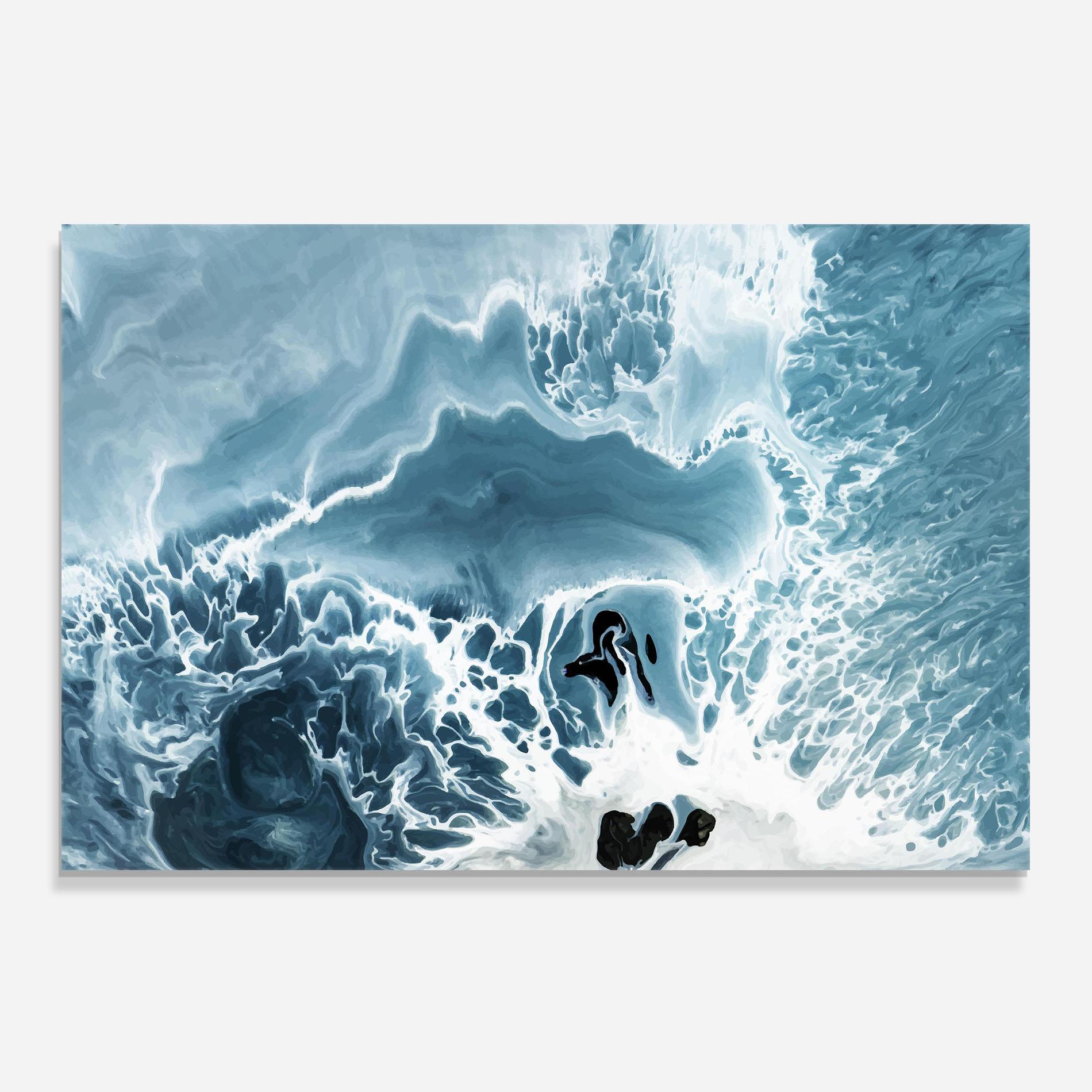 Panou Sticla Bucatarie Light Blue Ocean mockup 0