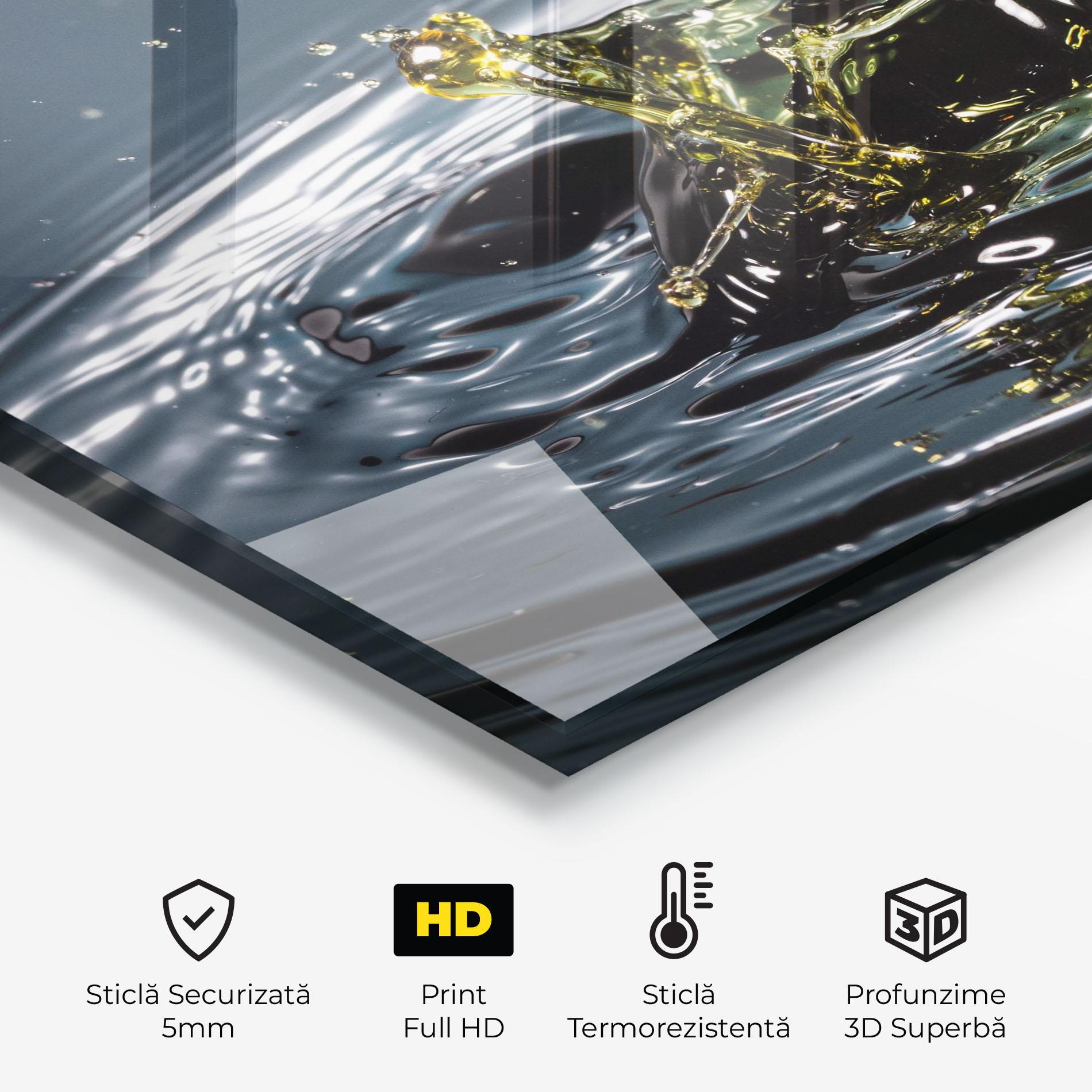 Panou Sticla Bucatarie Beautiful Life Water mockup 2