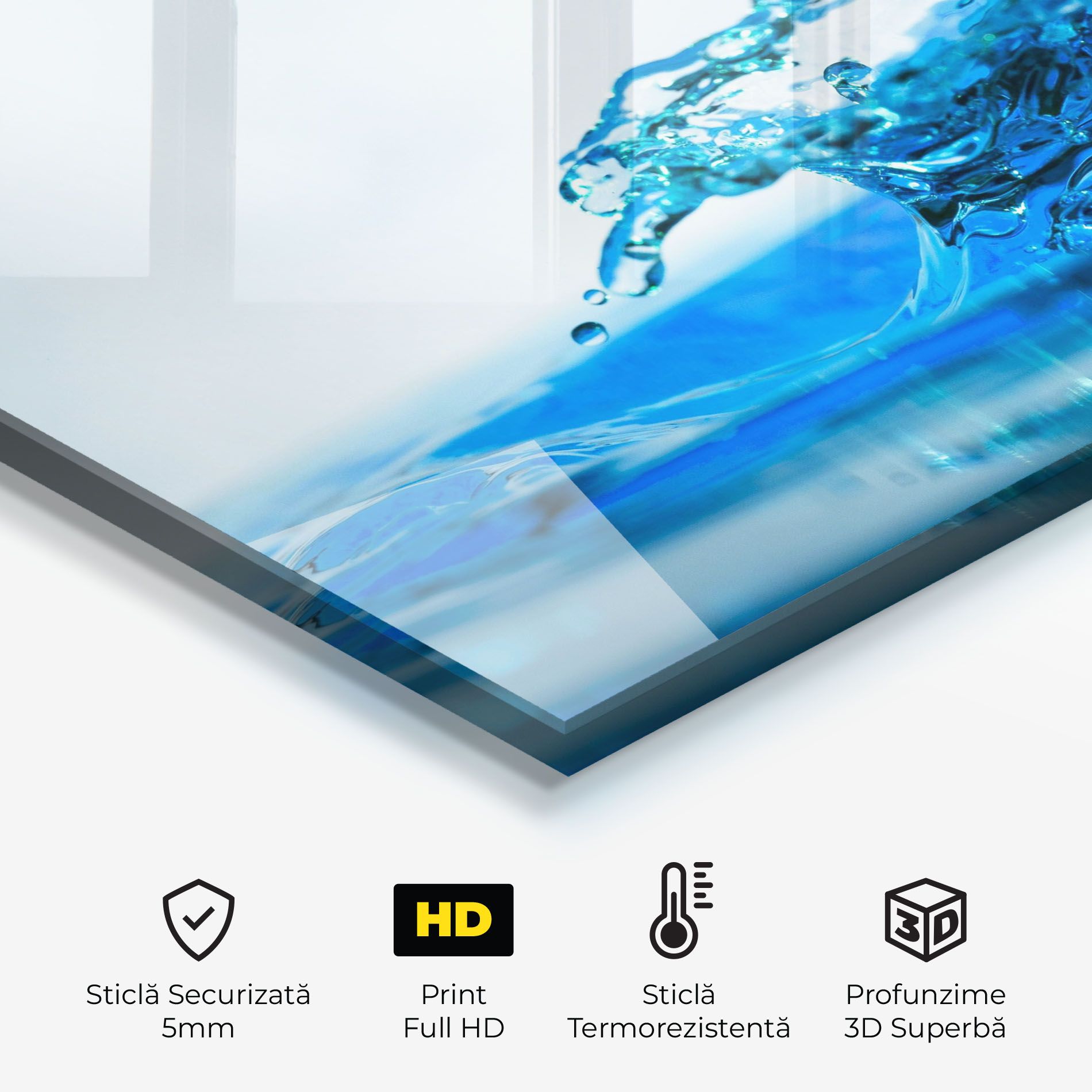 Blue Water Splash mockup 2