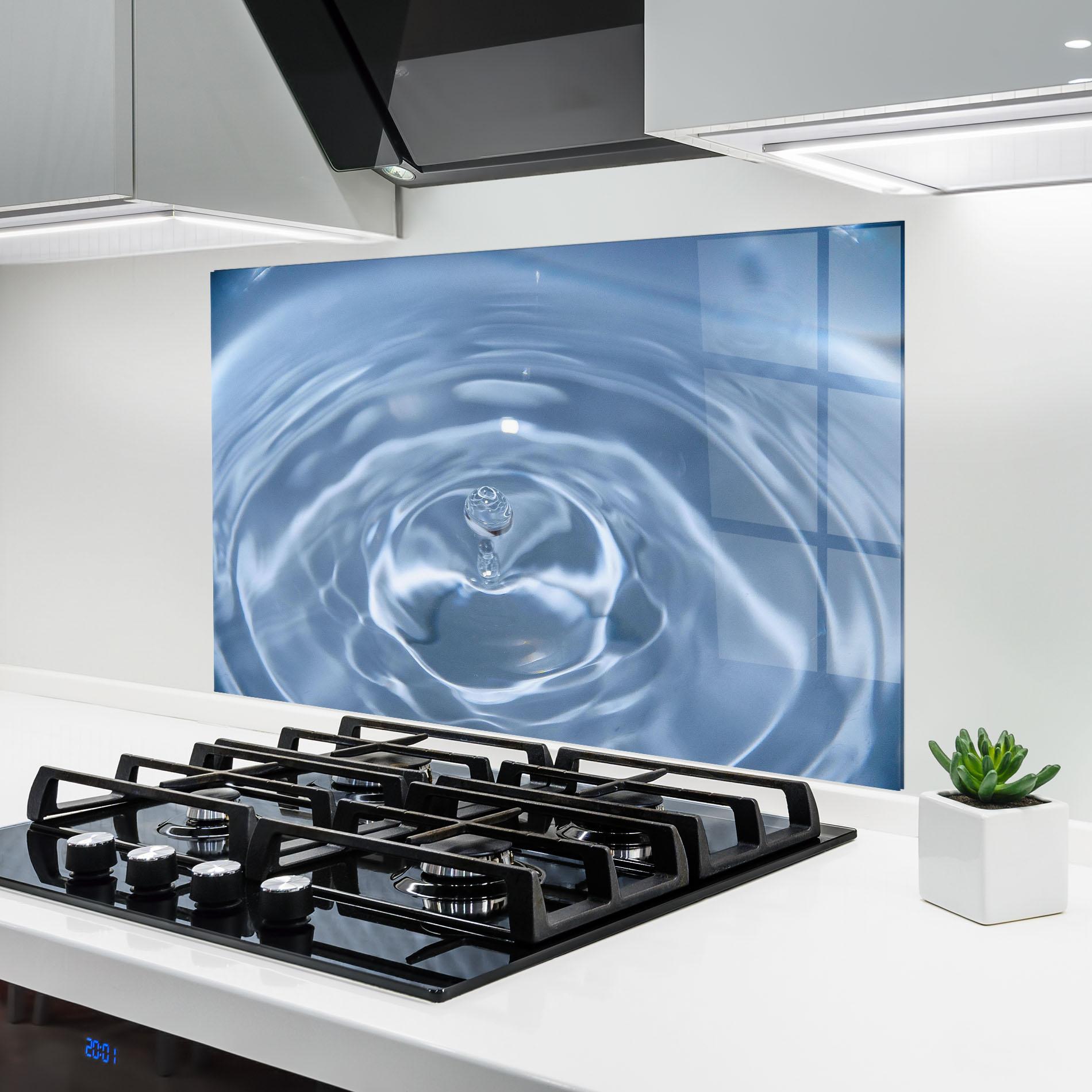 Panou Sticla Bucatarie Clean Water mockup 6