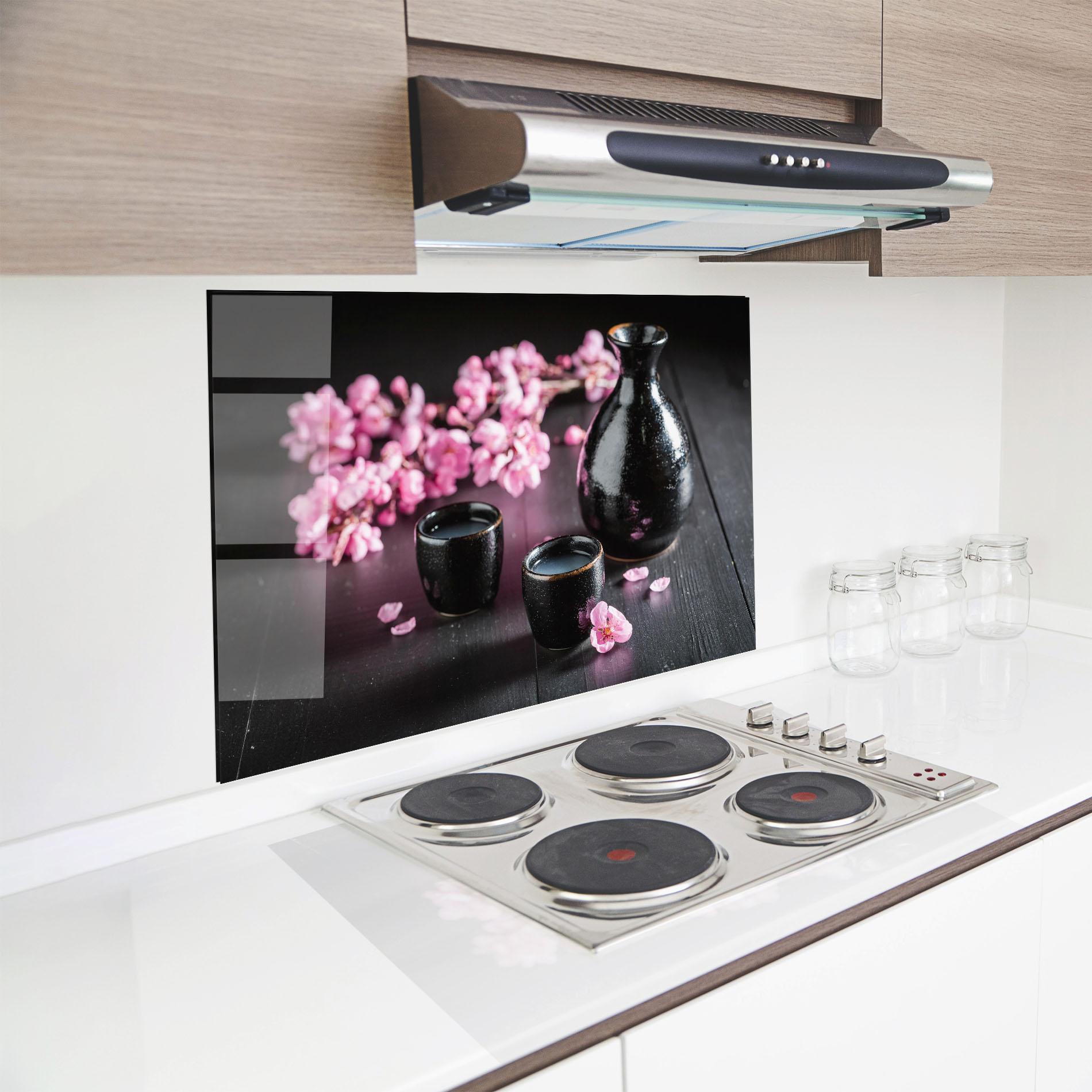 Panou Sticla Bucatarie Pink Drink Cup mockup 8