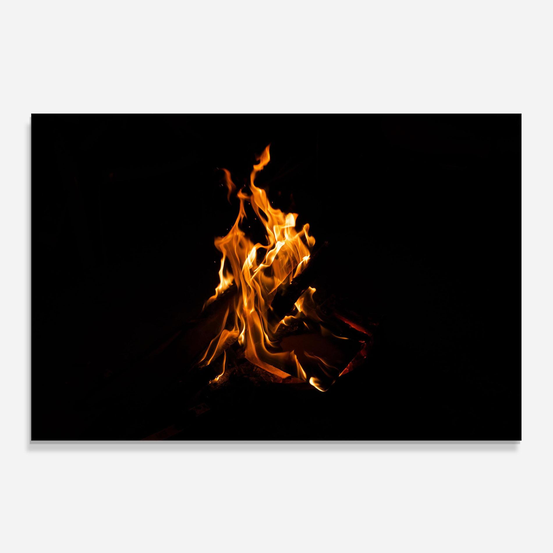 Panou Sticla Bucatarie Fire View mockup 0
