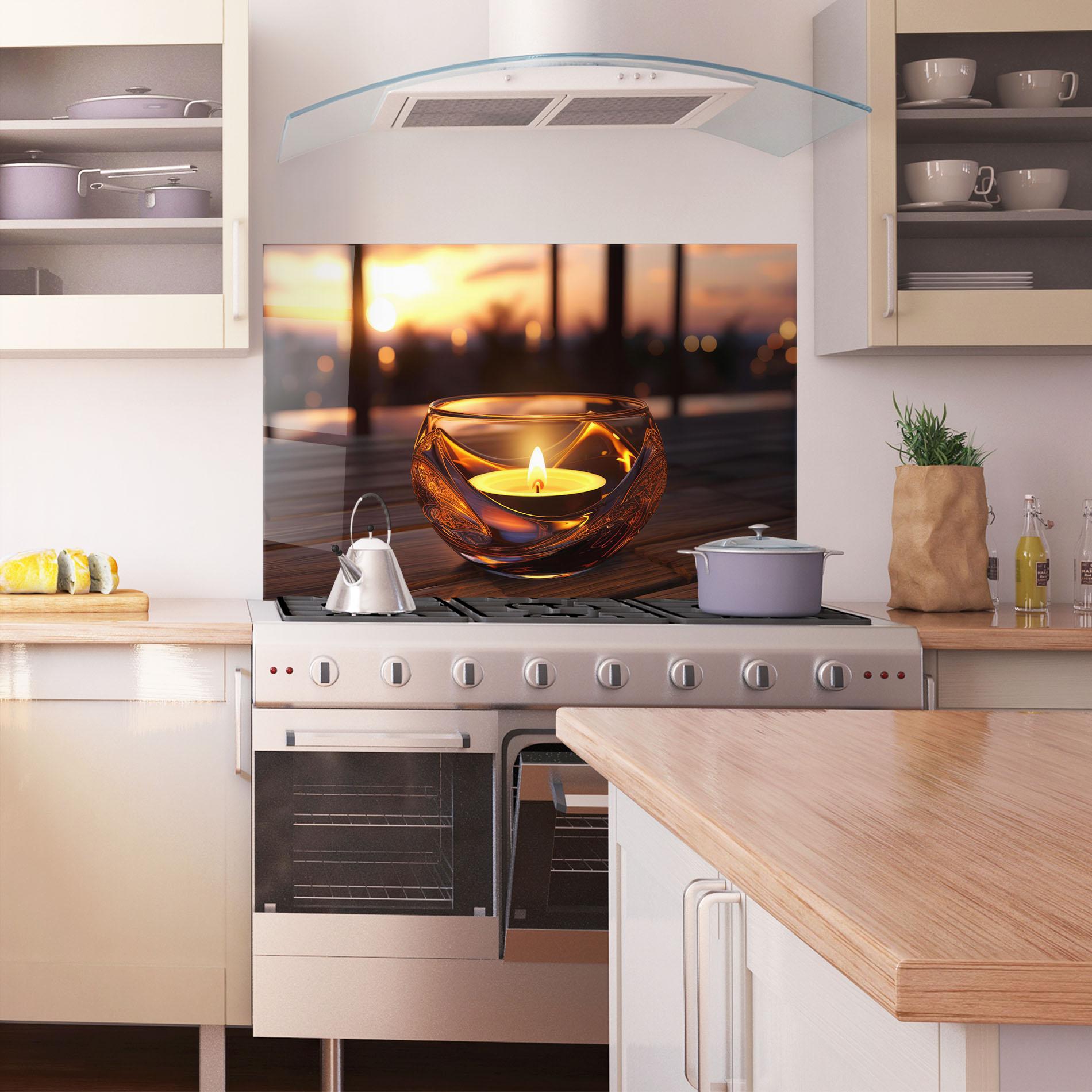 Panou Sticla Bucatarie Fire Bowl mockup 1