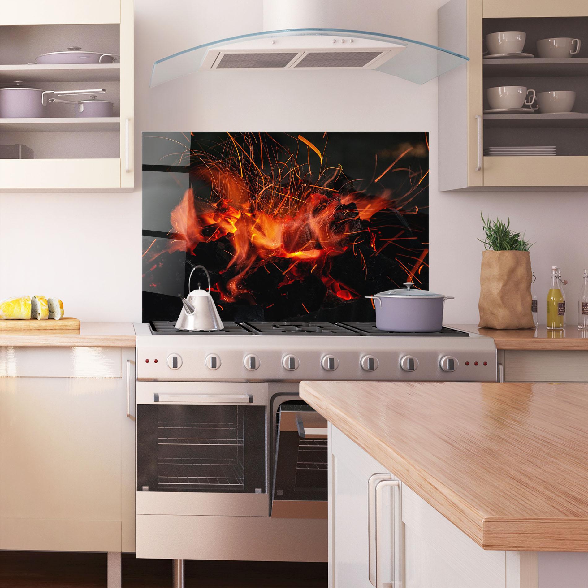 Panou Sticla Bucatarie Glow Fusion mockup 1