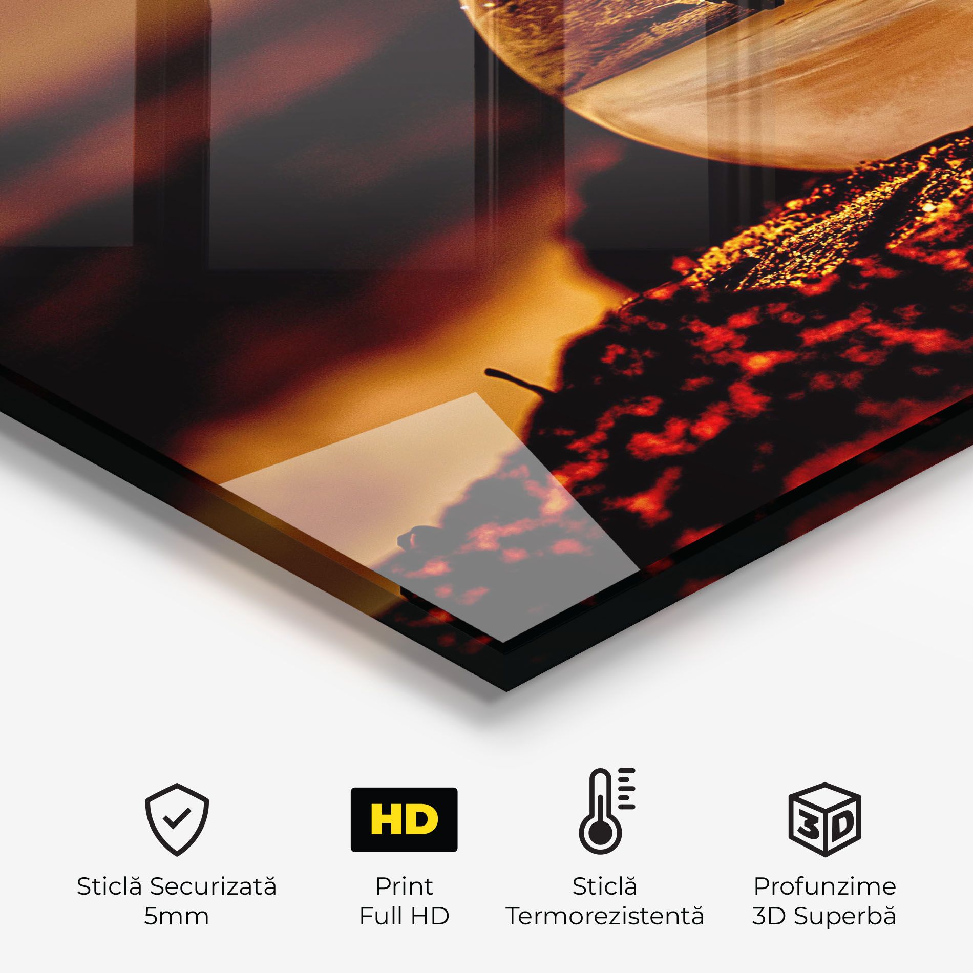 Fire Glass Ball mockup 2