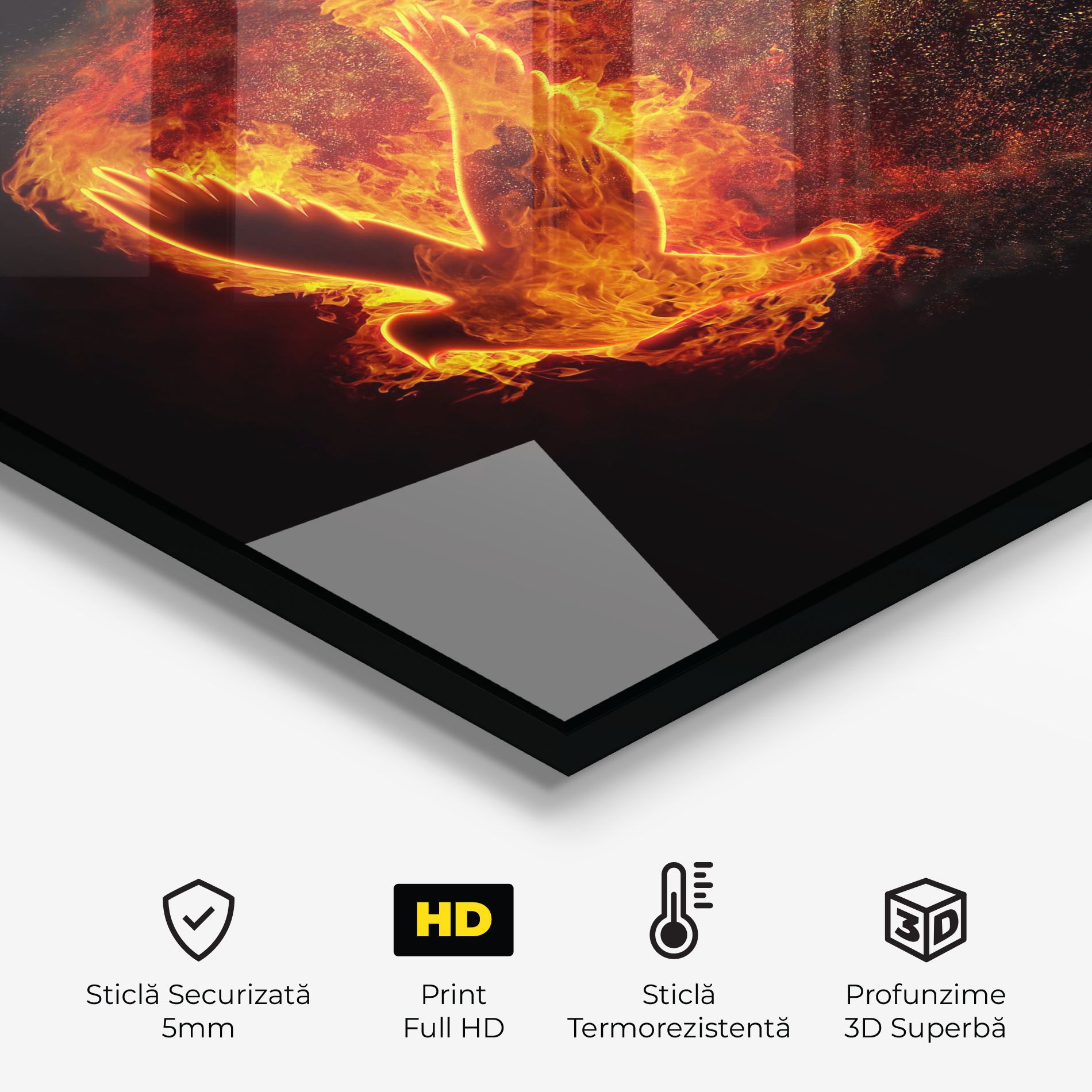 Flames Bird mockup 2