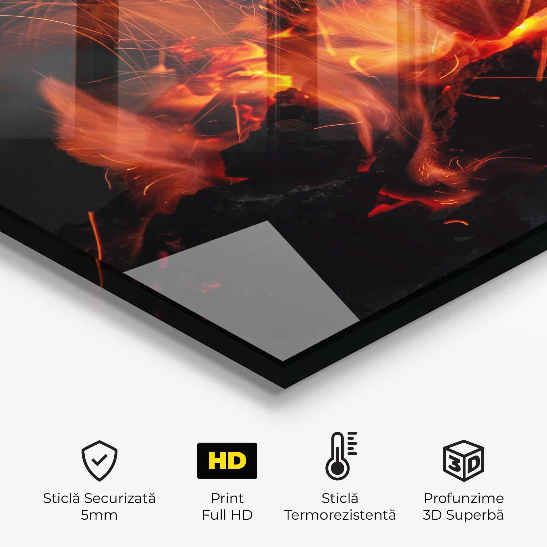 Panou Sticla Bucatarie Glow Fusion mockup 2