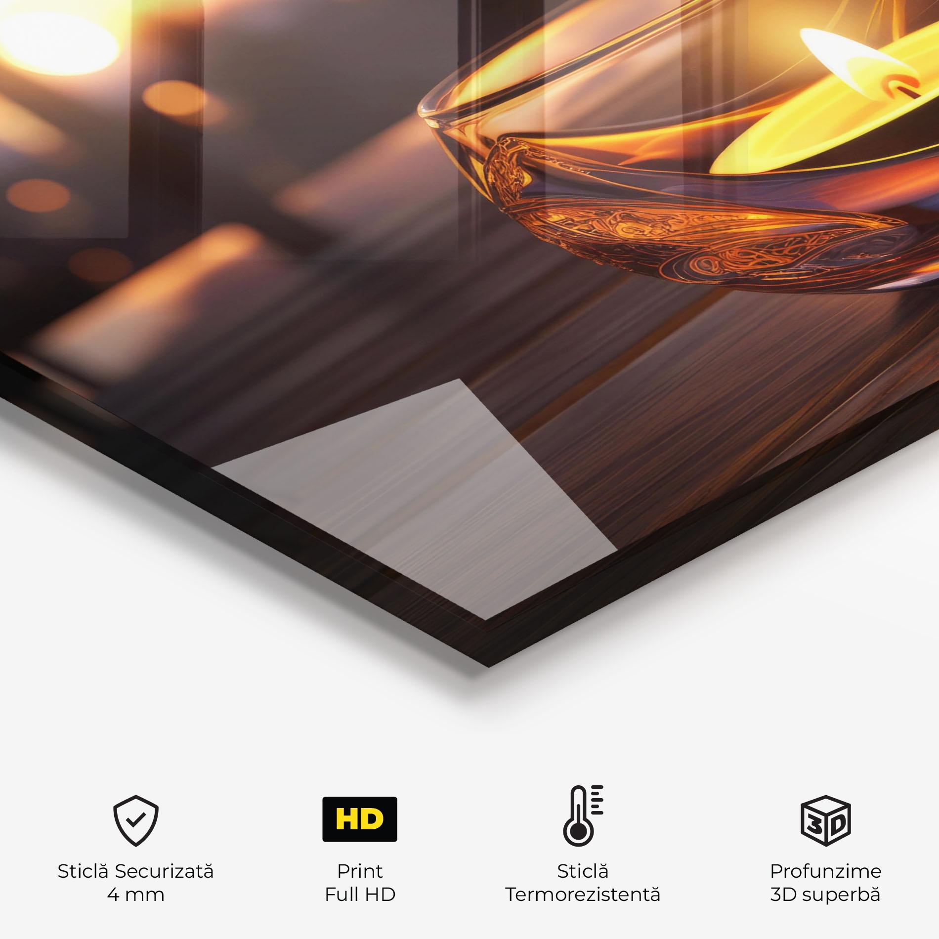 Panou Sticla Bucatarie Fire Bowl mockup 2