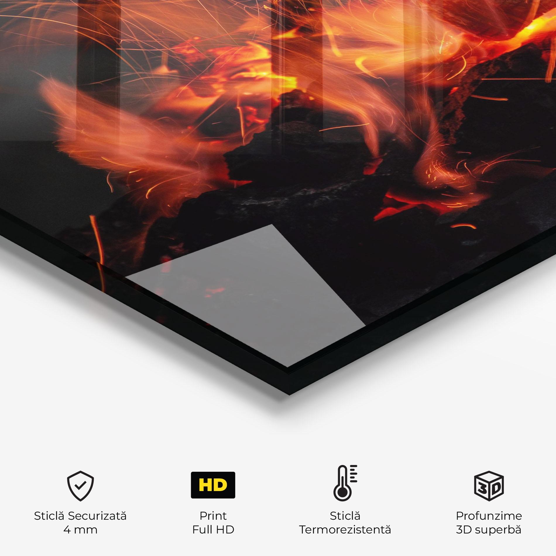 Panou Sticla Bucatarie Glow Fusion mockup 2