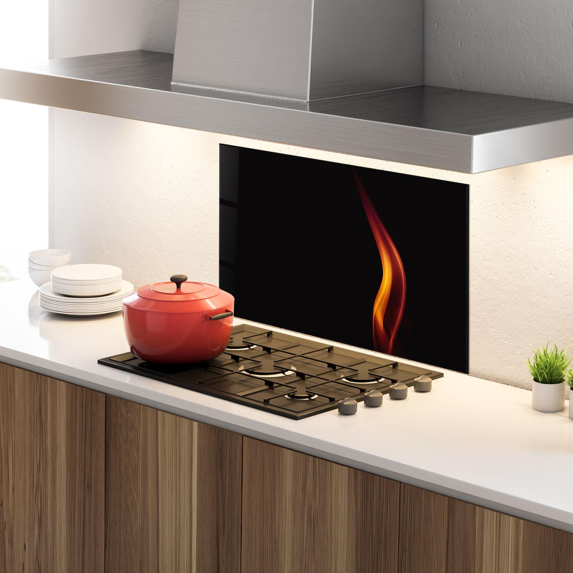 Panou Sticla Bucatarie Flame Relax mockup 4