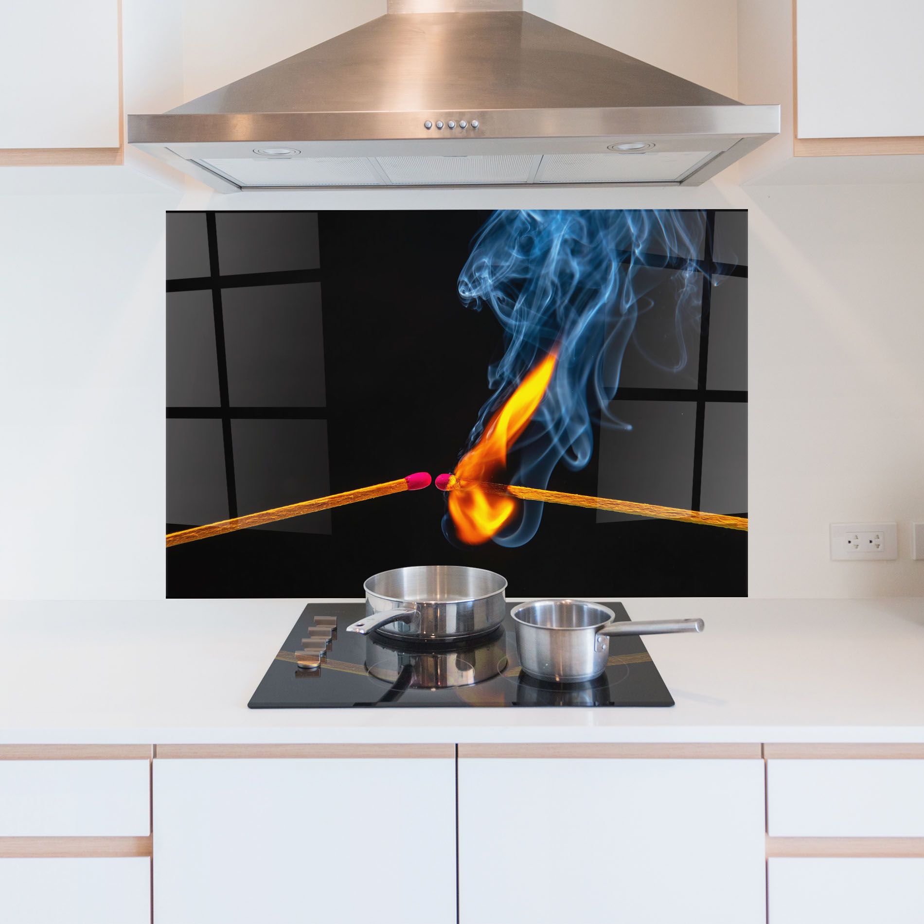 Burning Smoking Match mockup 5