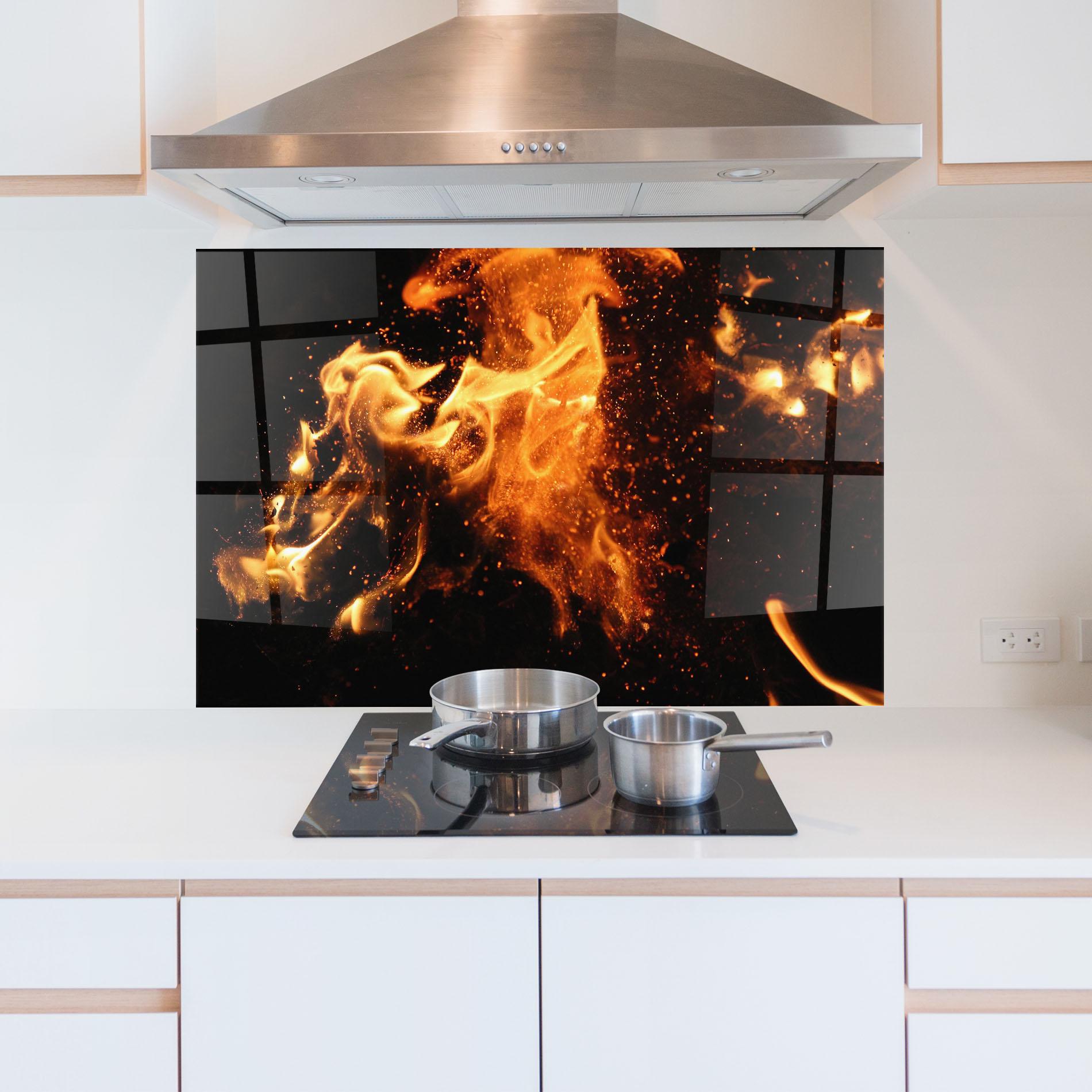 Panou Sticla Bucatarie Close Up mockup 5