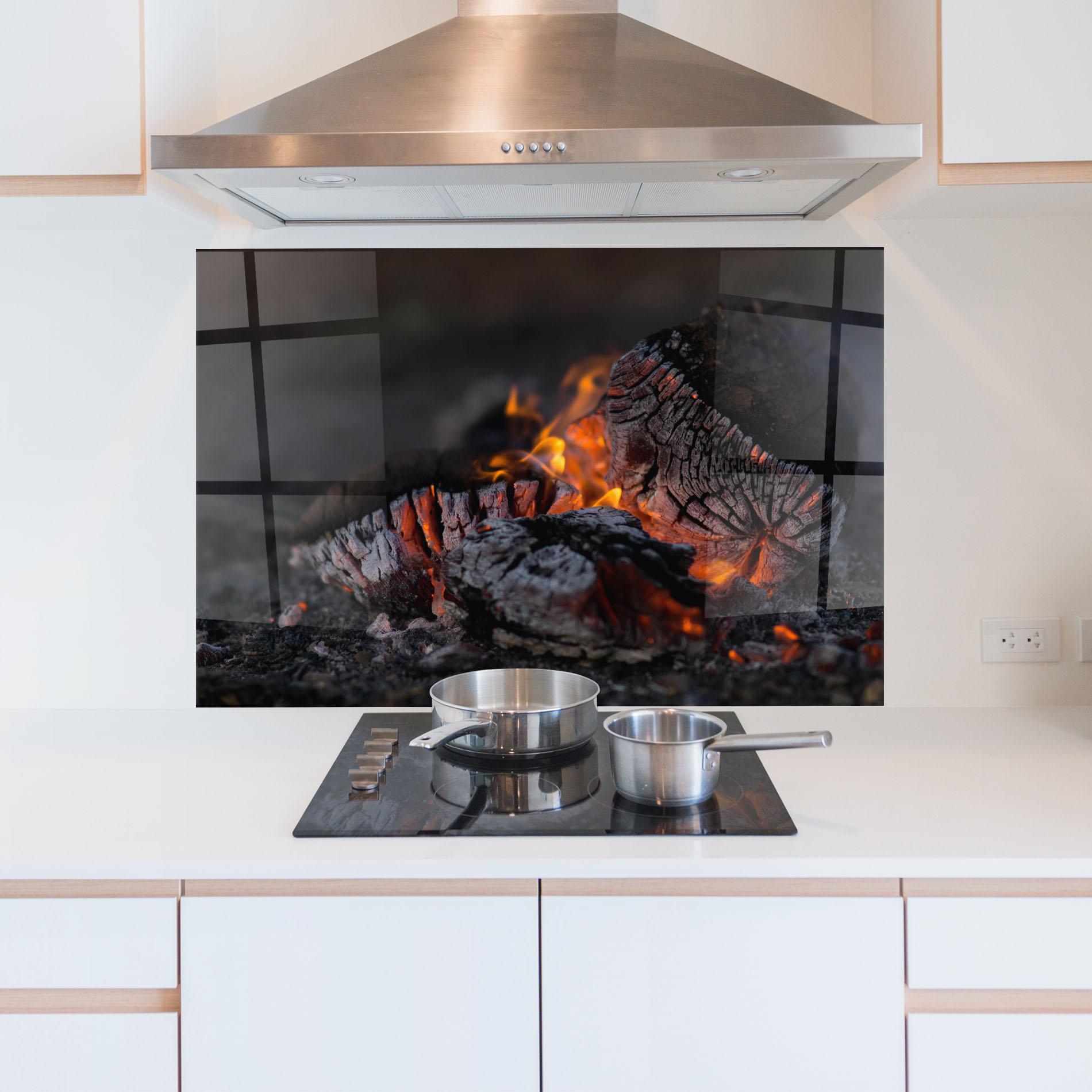 Panou Sticla Bucatarie Fire Start mockup 5