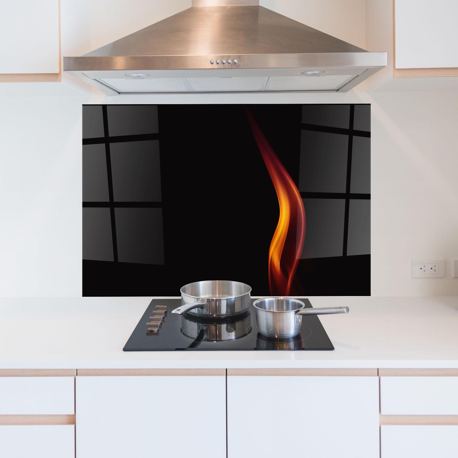 Panou Sticla Bucatarie Flame Relax mockup 5