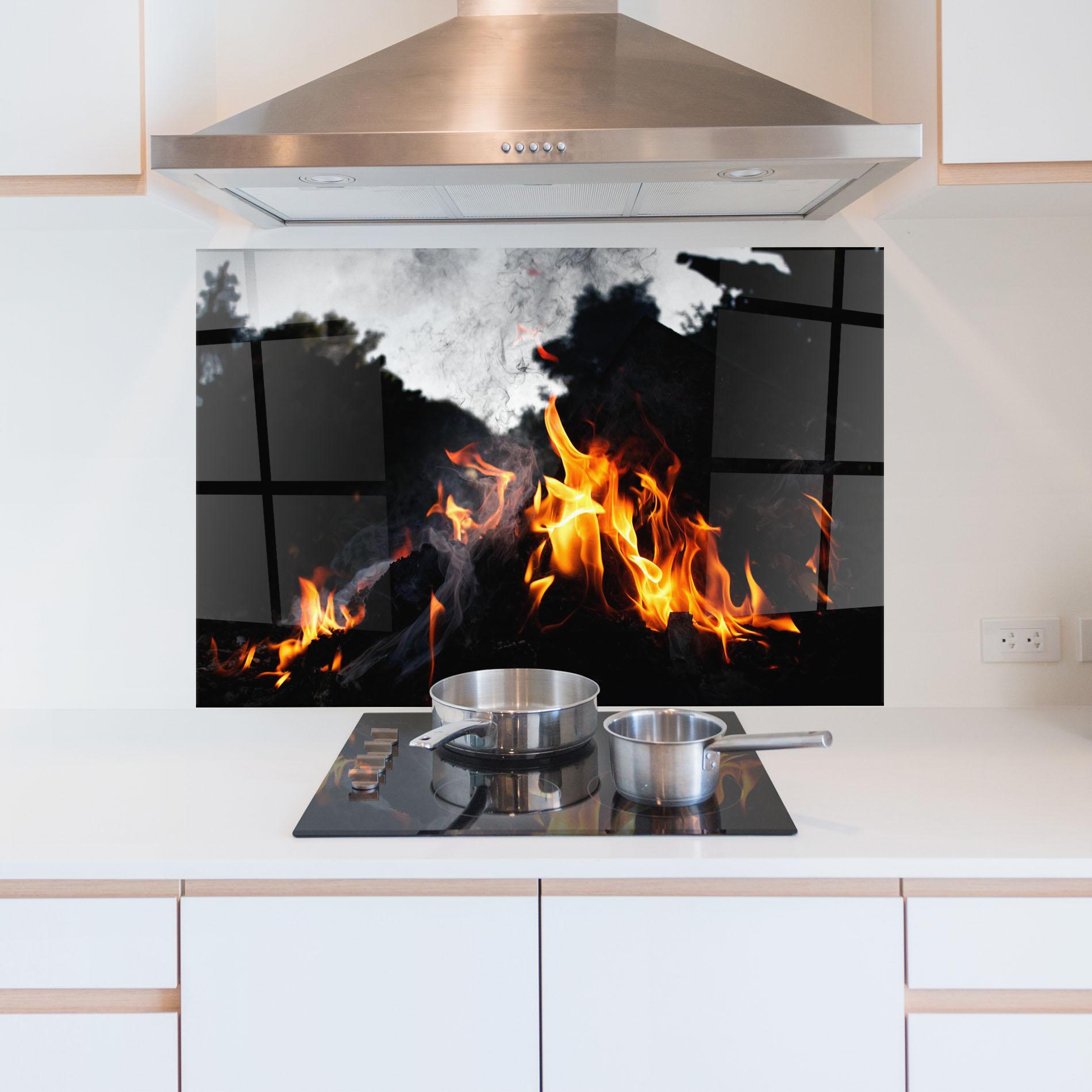 Panou Sticla Bucatarie Incendiary Light mockup 5