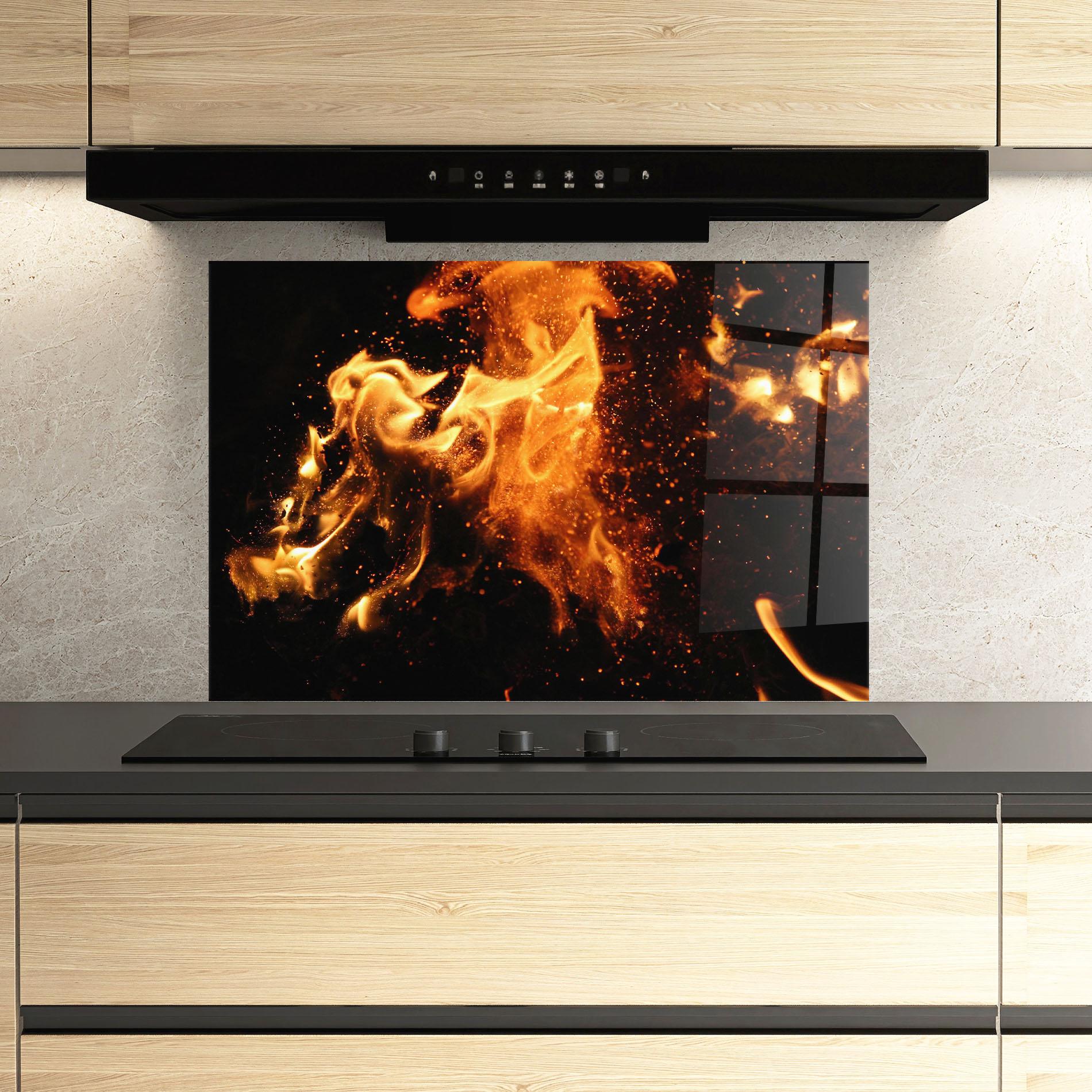 Panou Sticla Bucatarie Close Up mockup 3