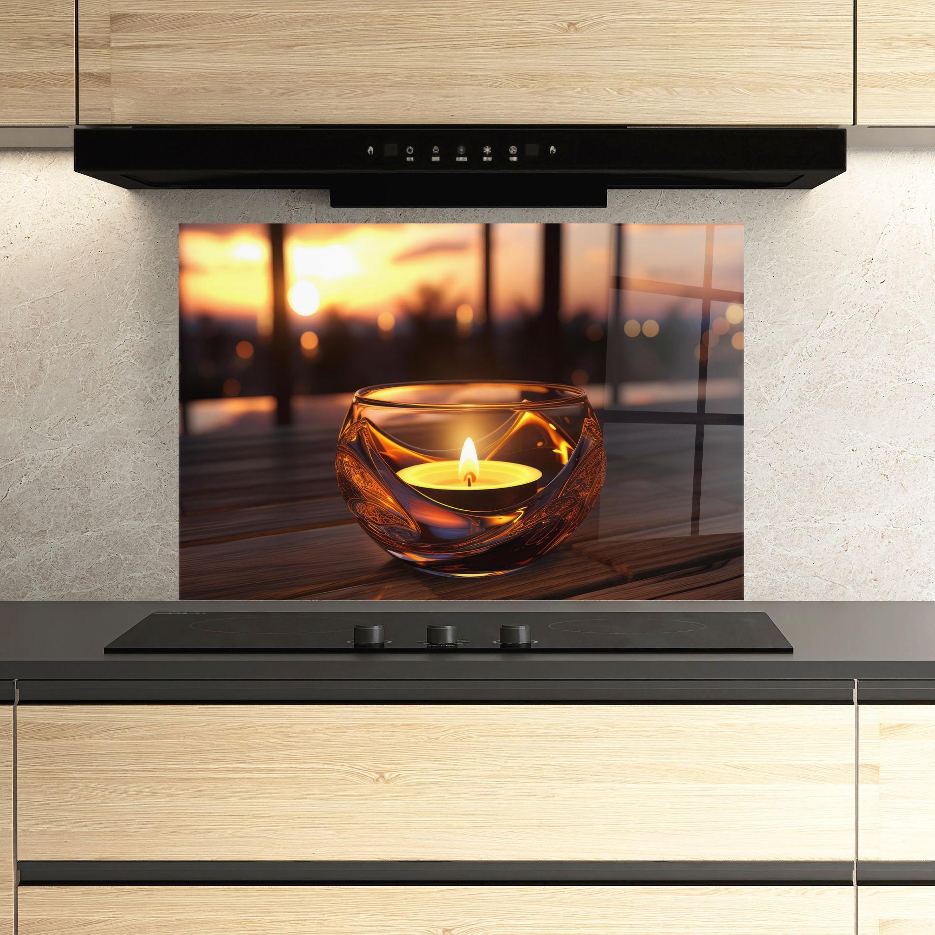 Panou Sticla Bucatarie Fire Bowl mockup 3