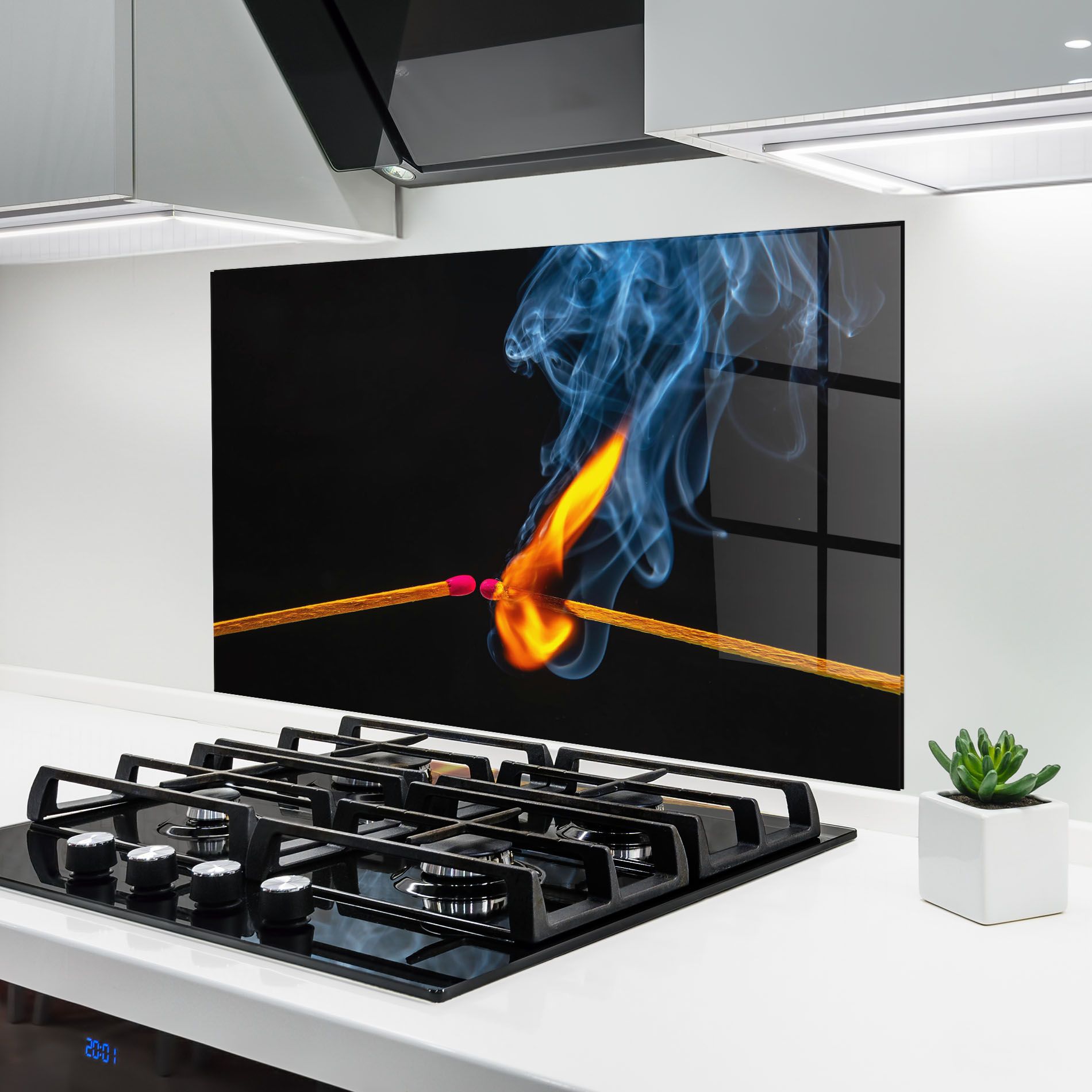 Burning Smoking Match mockup 6